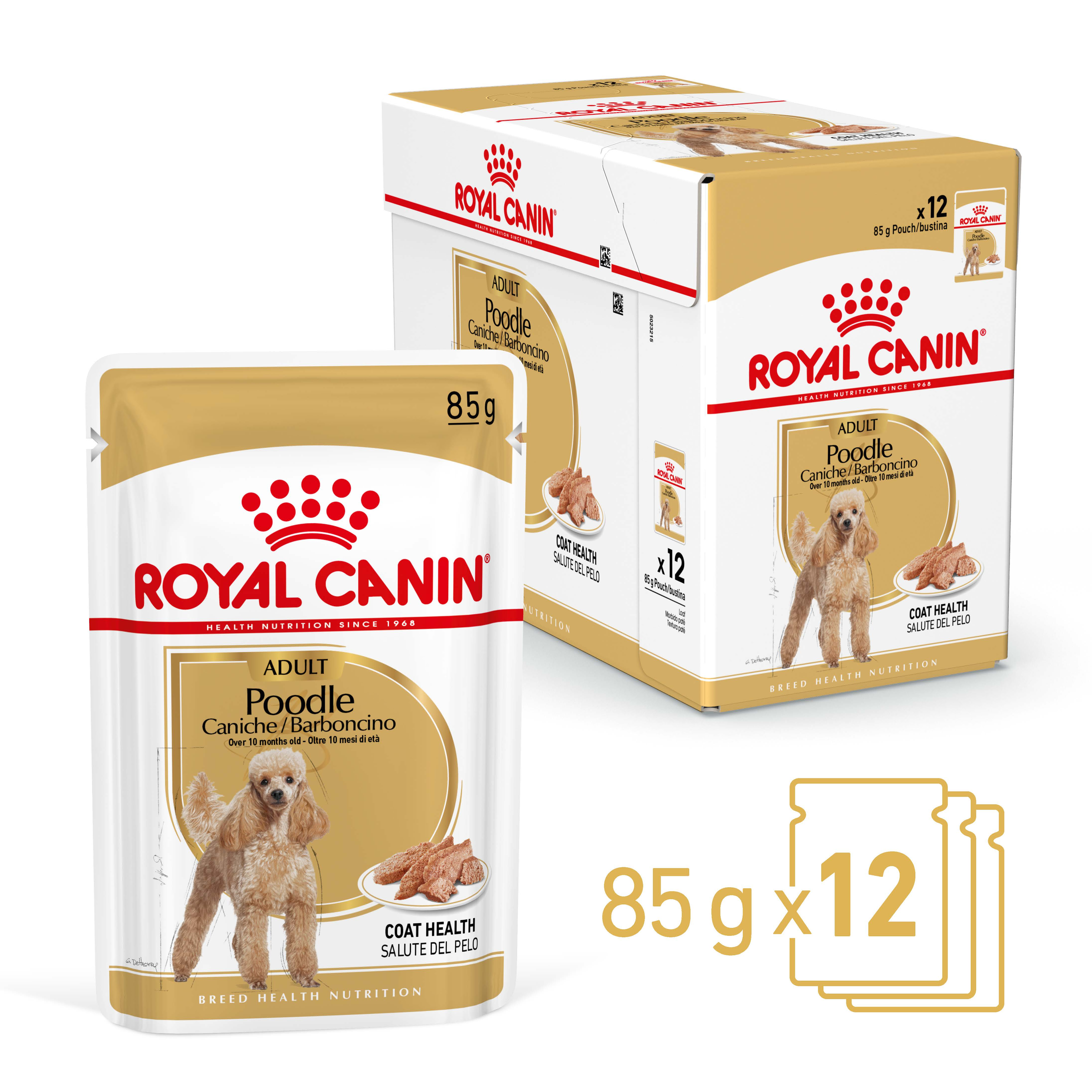 Royal Canin Poodle Loaf, wet dog food, 12 or 48 x 85g, adult dog