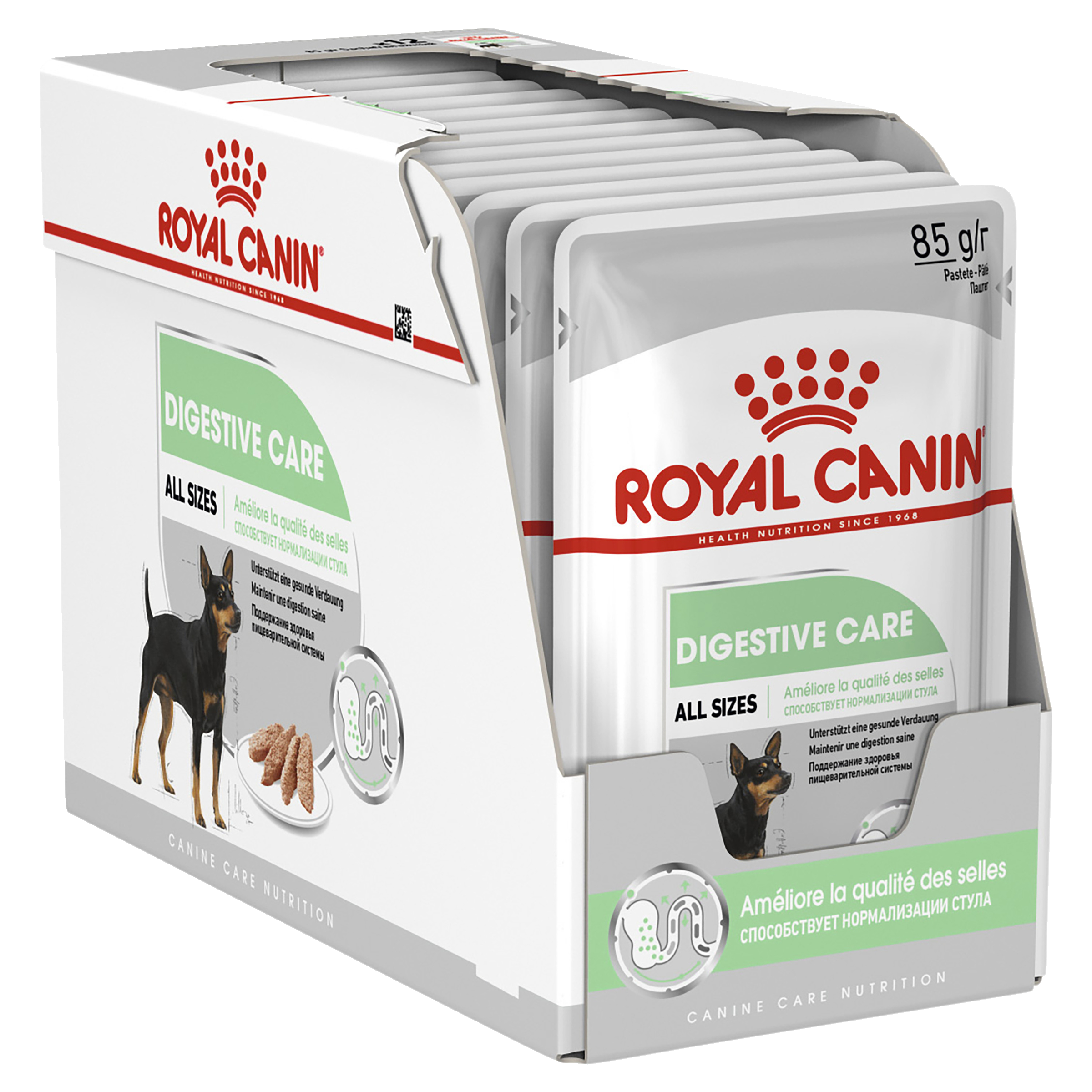 Royal Canin Digestive Care Loaf, wet dog food, 12 or 48 x 85g, dog