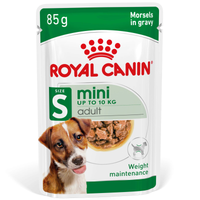 Royal Canin Mini Adult Gravy Wet Dog Food front of pack