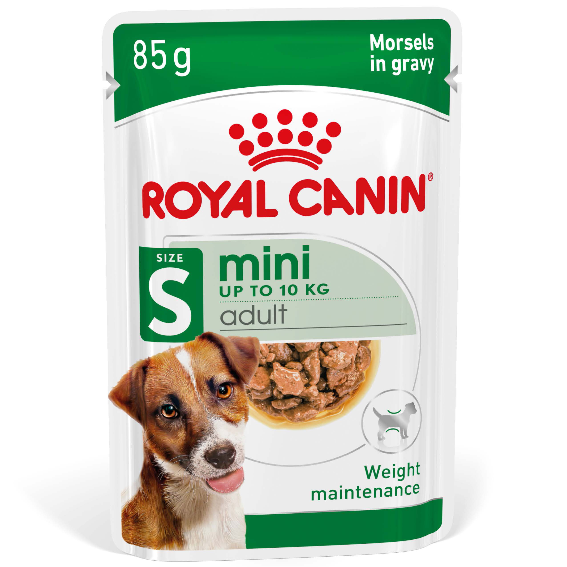 Royal Canin Mini Adult Gravy Wet Dog Food front of pack