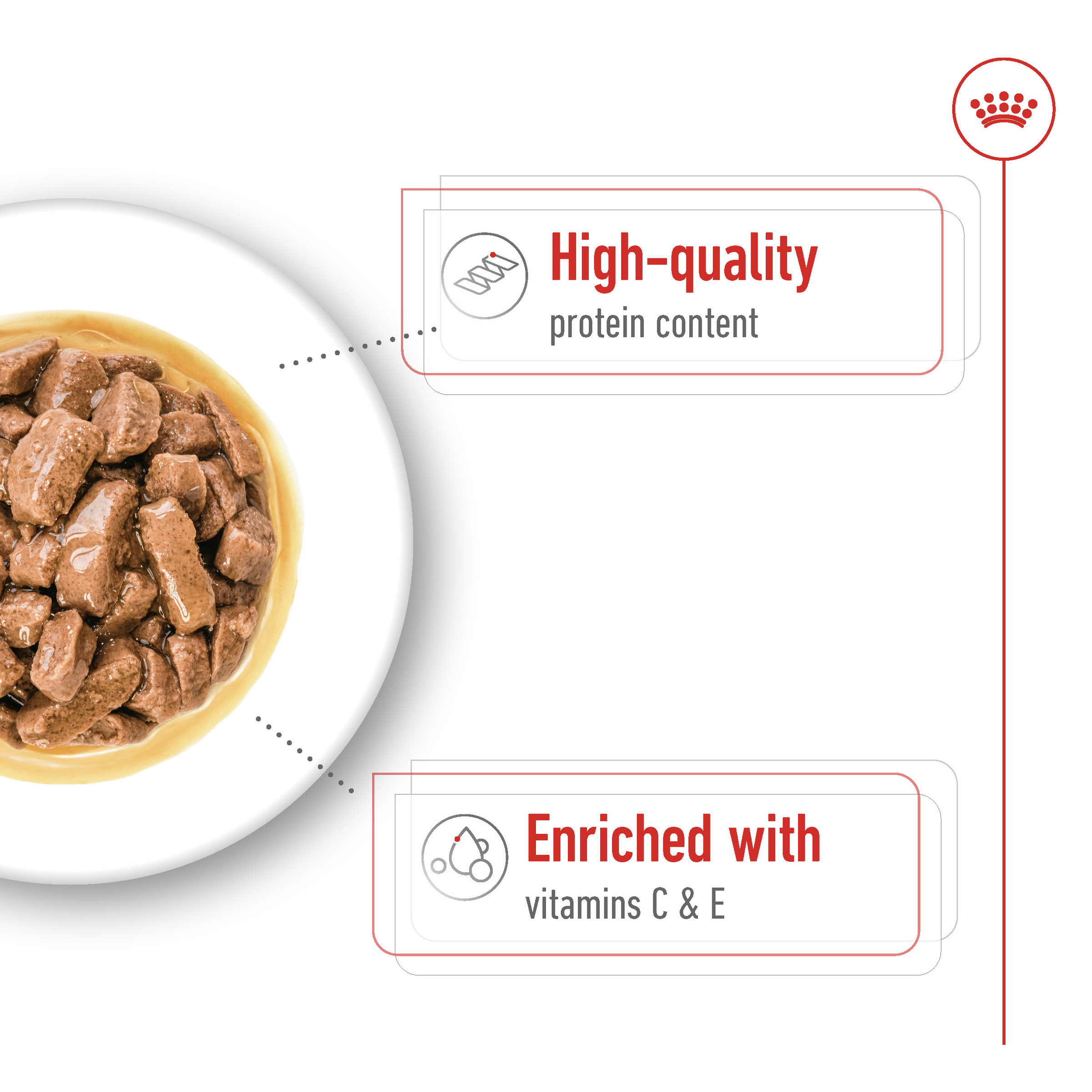 Royal Canin Medium Adult 140gx10 Pouches product detail 4