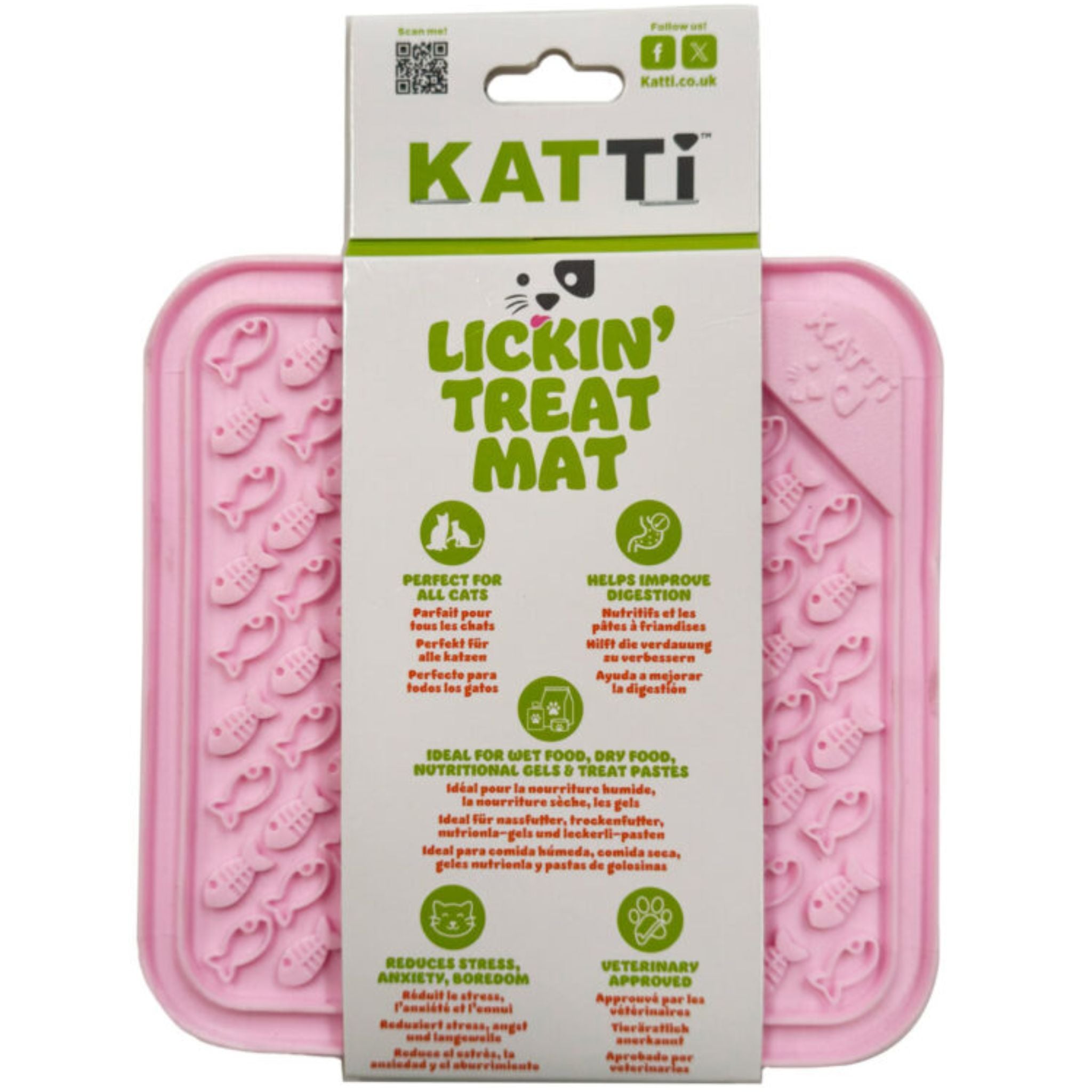 Katti Lickin Treat Mat Fish