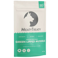 Meaty Treaty Green Lipped Mussels 50g packaging front