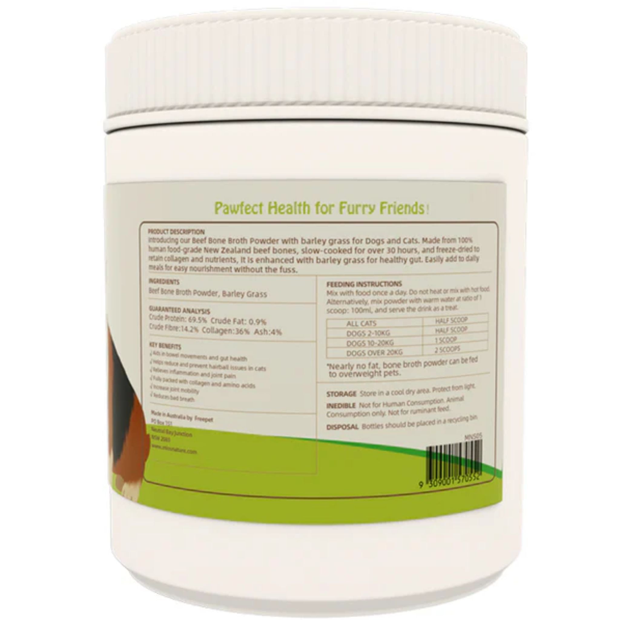 Mio''s Nature Green Bone Broth Powder