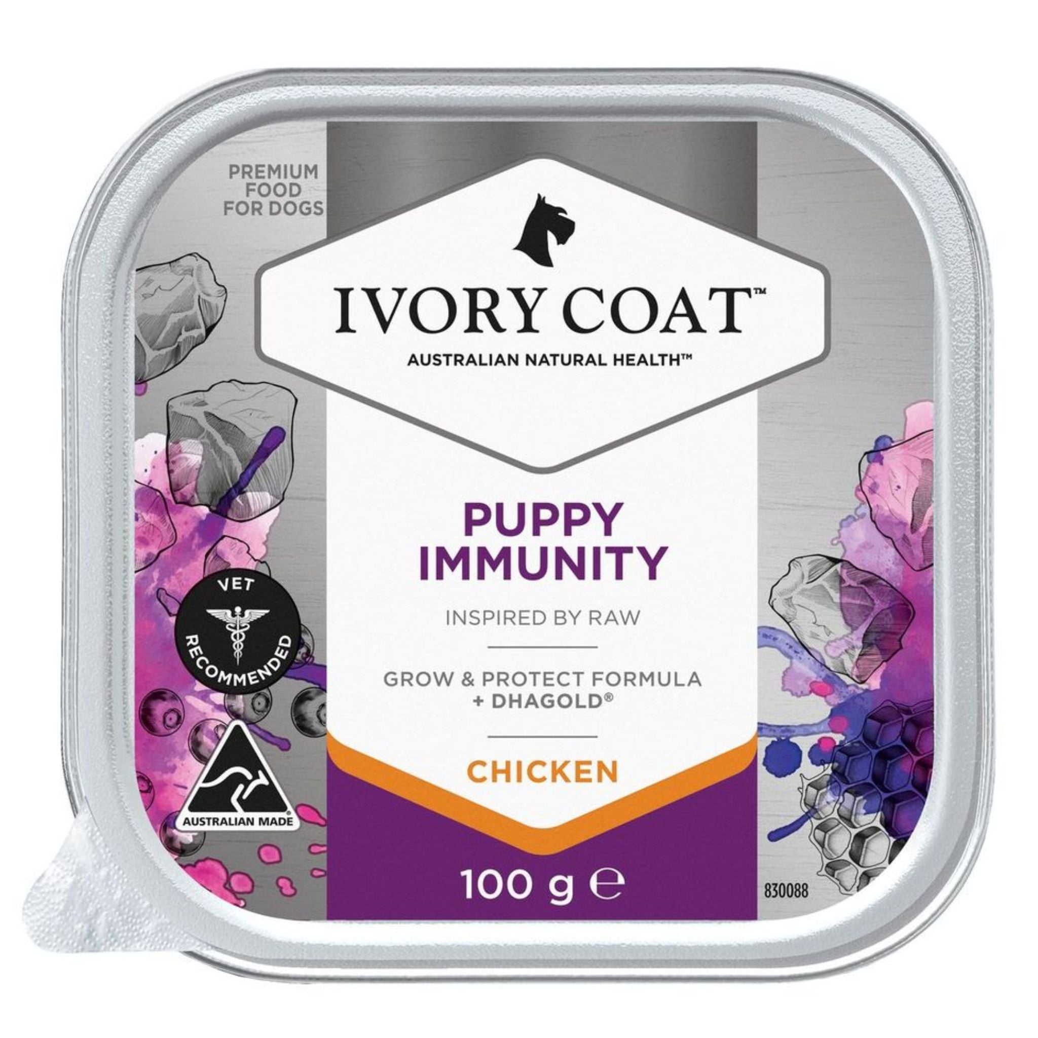 Ivory Coat Inspired By Raw Puppy Wet Food Immunity