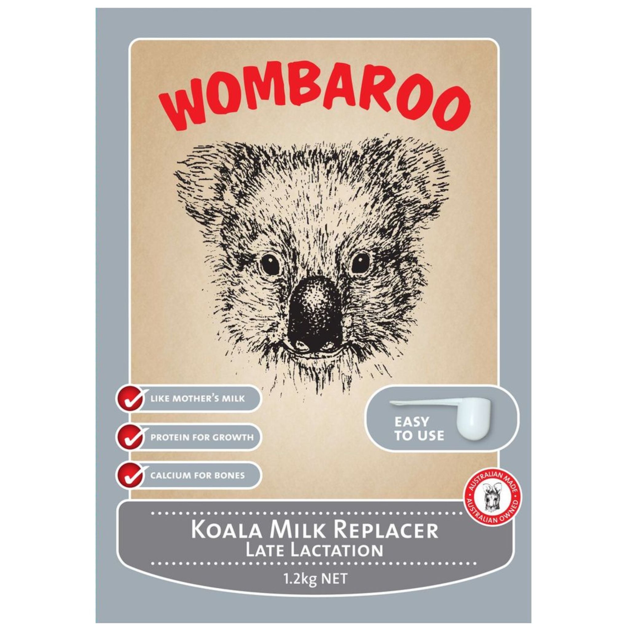 Wombaroo Koala Milk Replacer Late Lactation
