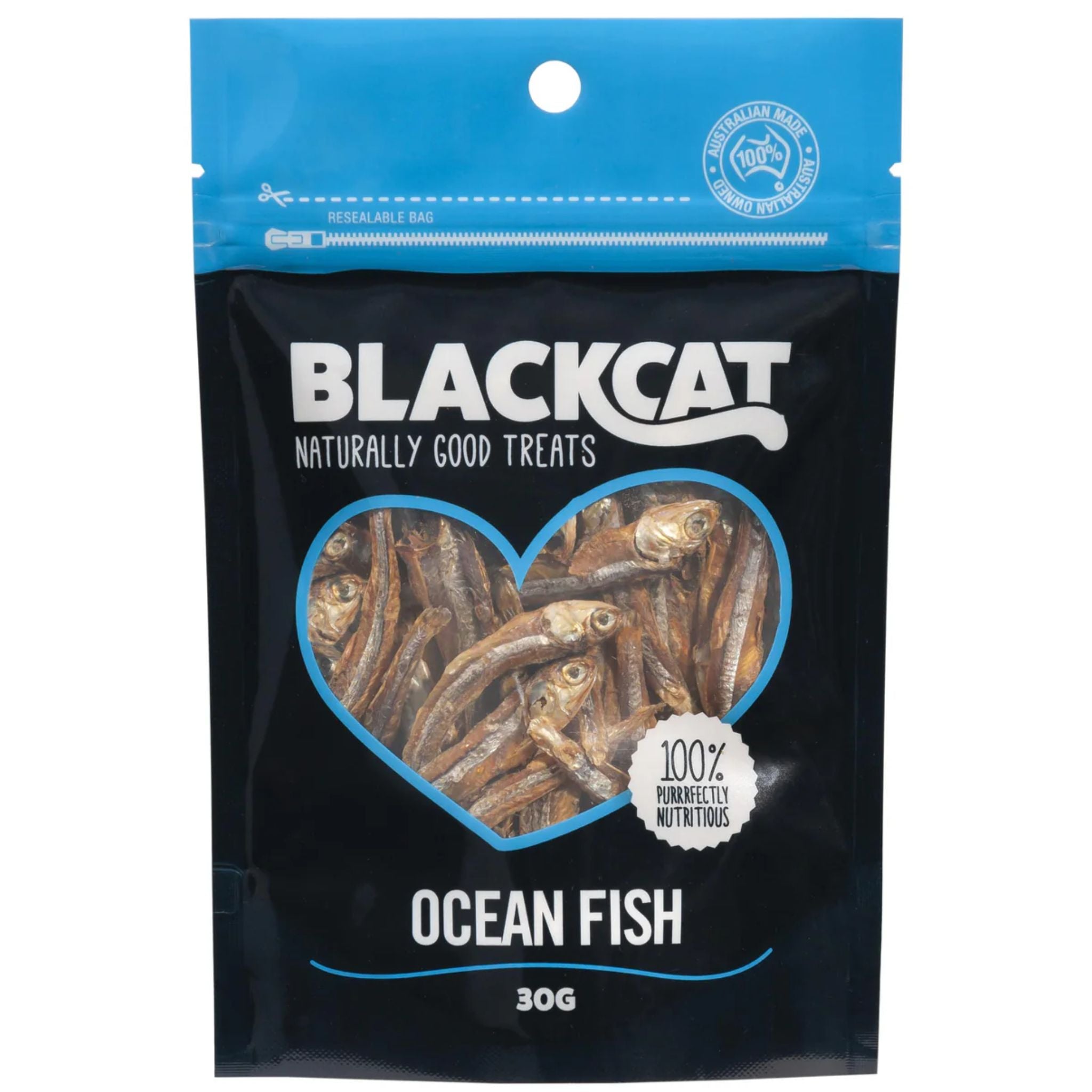 BlackCat Naturally Good Treats Ocean Fish