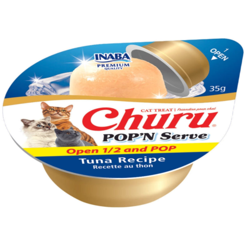 Inaba Cat Treat Churu Pop N Serve Tuna