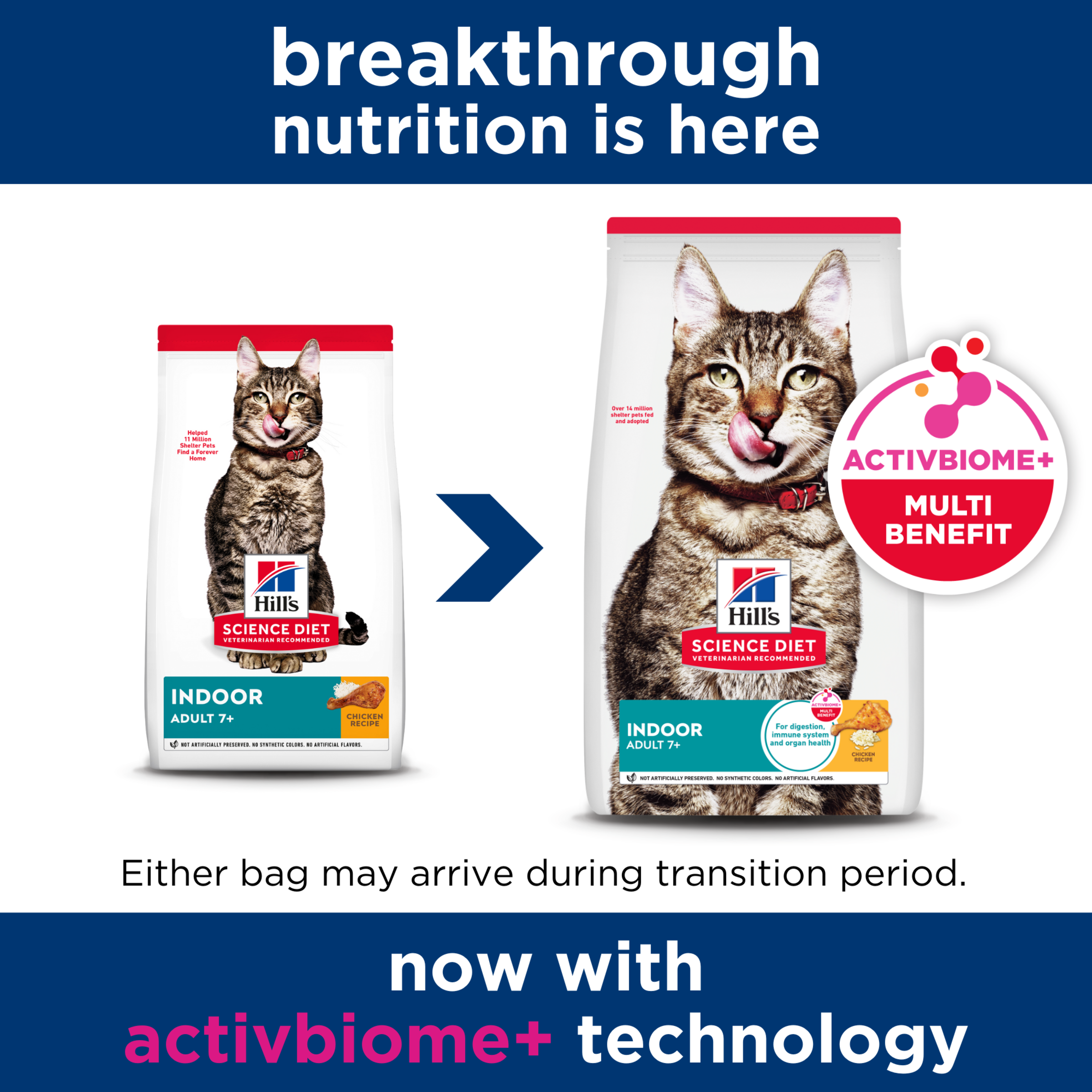 Hill's Science Diet Dry Cat Food Adult 7+ Senior Indoor product detail 1