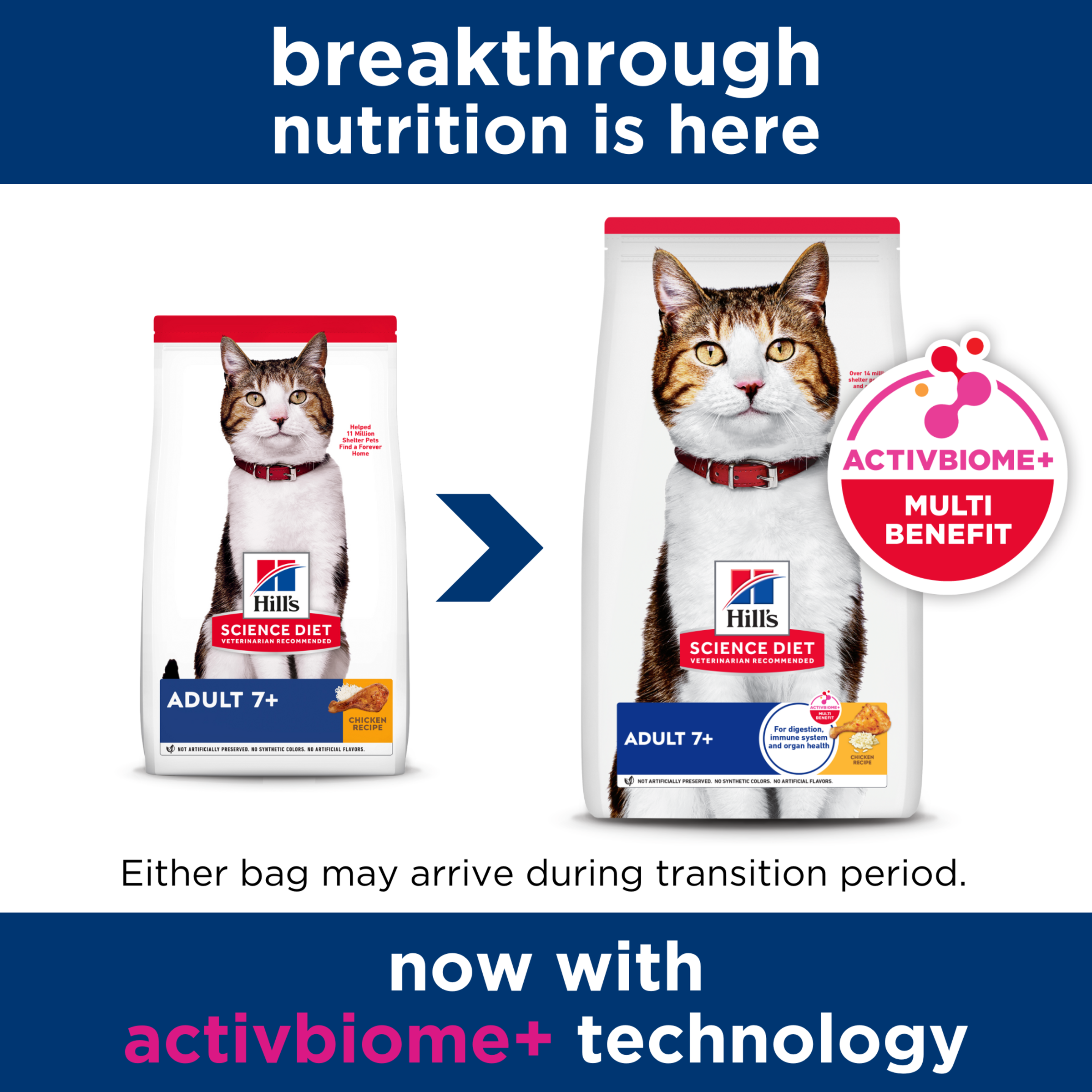 Hill's Science Diet Dry Cat Food Adult 7+ Senior product detail 1