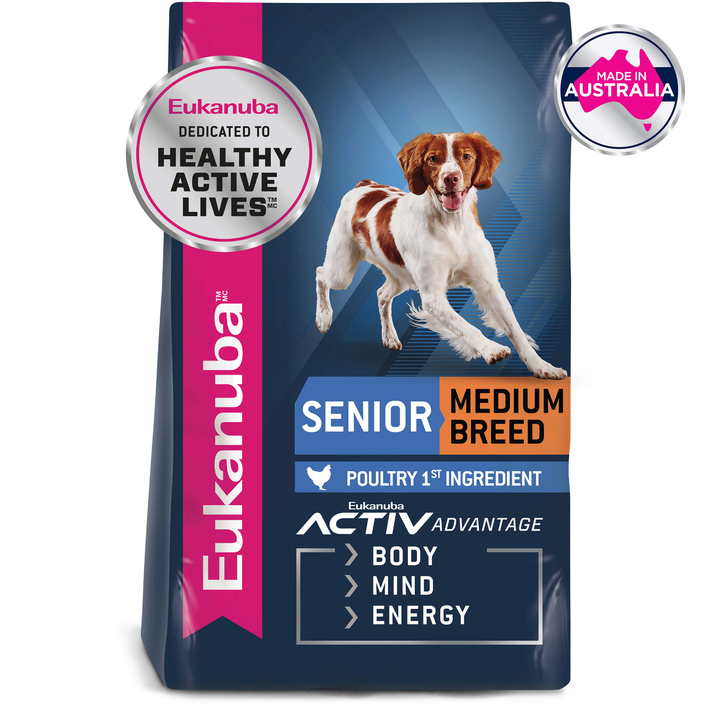 Eukanuba Dry Dog Food Senior Medium Breed product detail 1