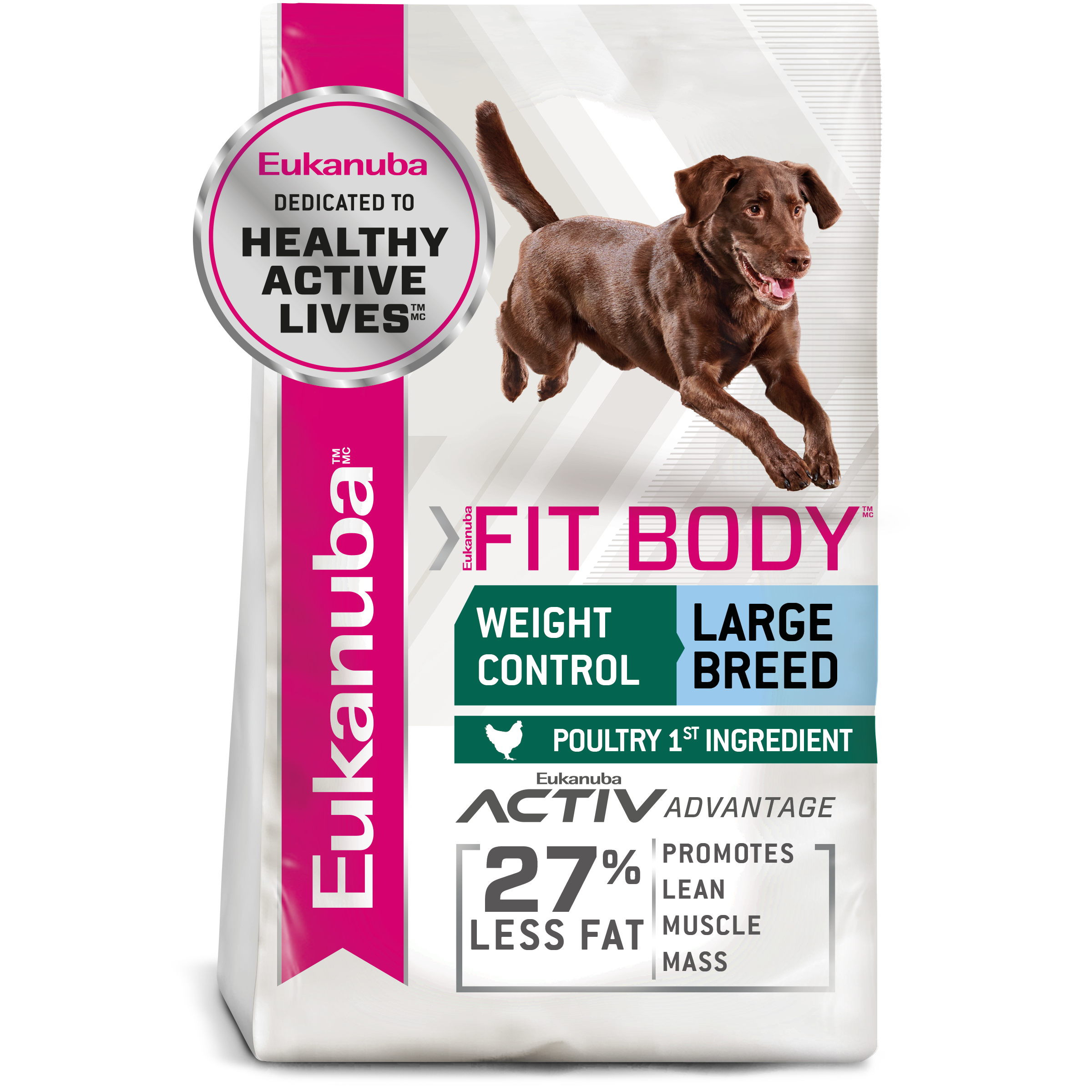 Eukanuba Fit Body Large Breed front of pack