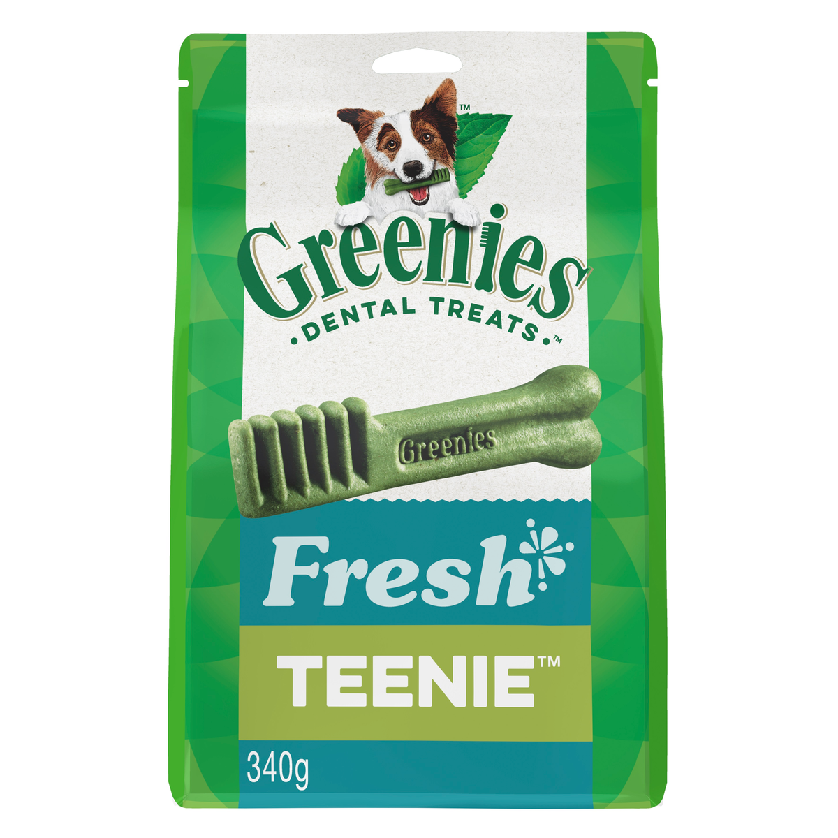 GREENIES Fresh Teenie 340g pack front