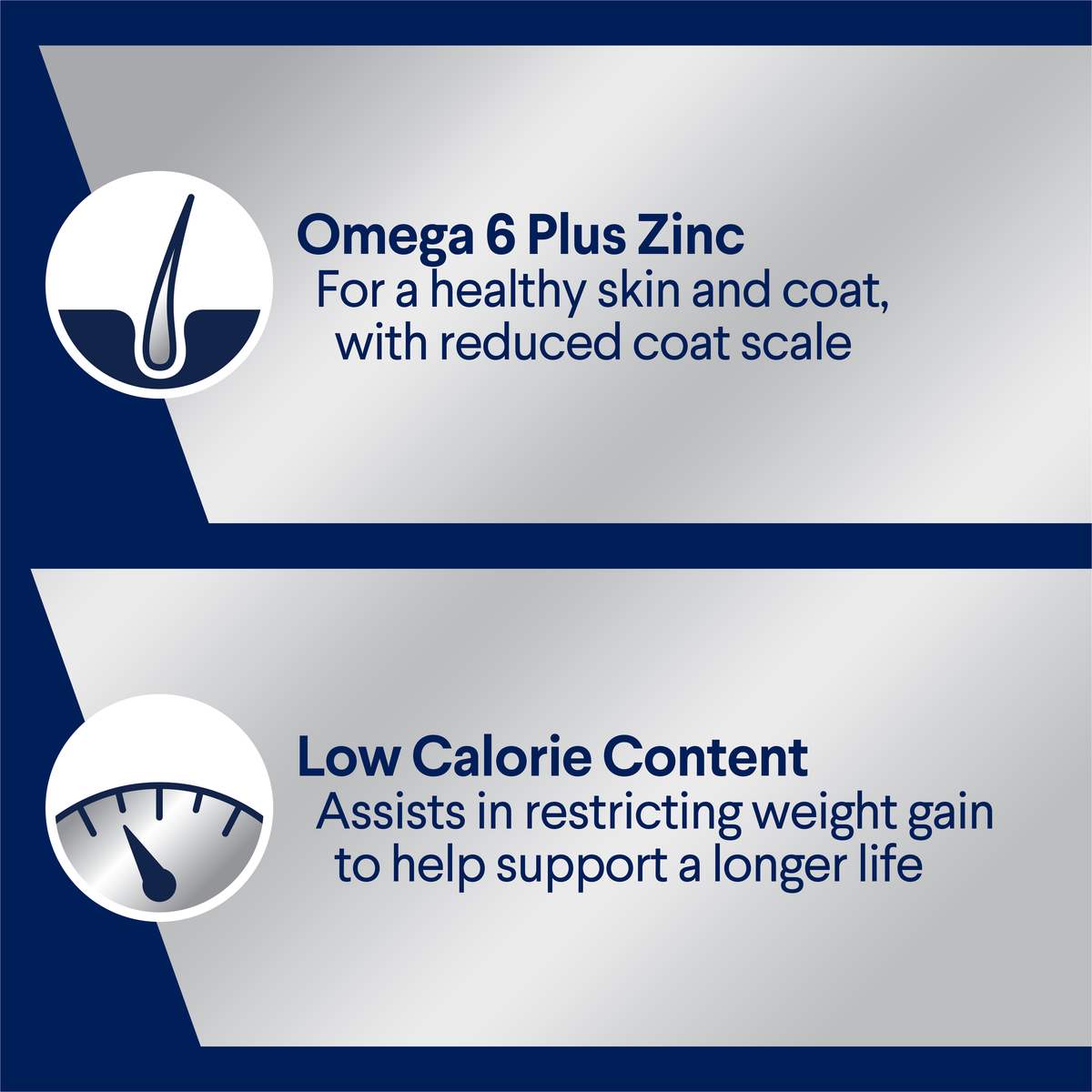 ADVANCE Healthy Weight wet dog food benefits: omega 6 plus zinc, low calorie content