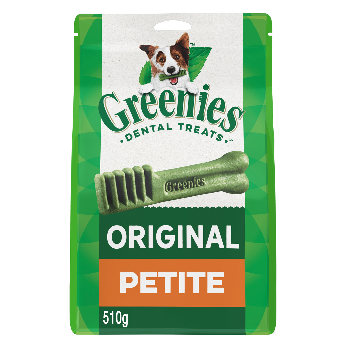 GREENIES Original Petite 510g pack, front view