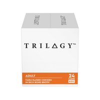 Trilogy Wet Adult Cat Food Farm Raised Chicken in Rich Bone Broth front of pack