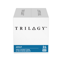 Trilogy Wet Adult Cat Food Wild Caught Tuna in Rich Bone Broth front of pack