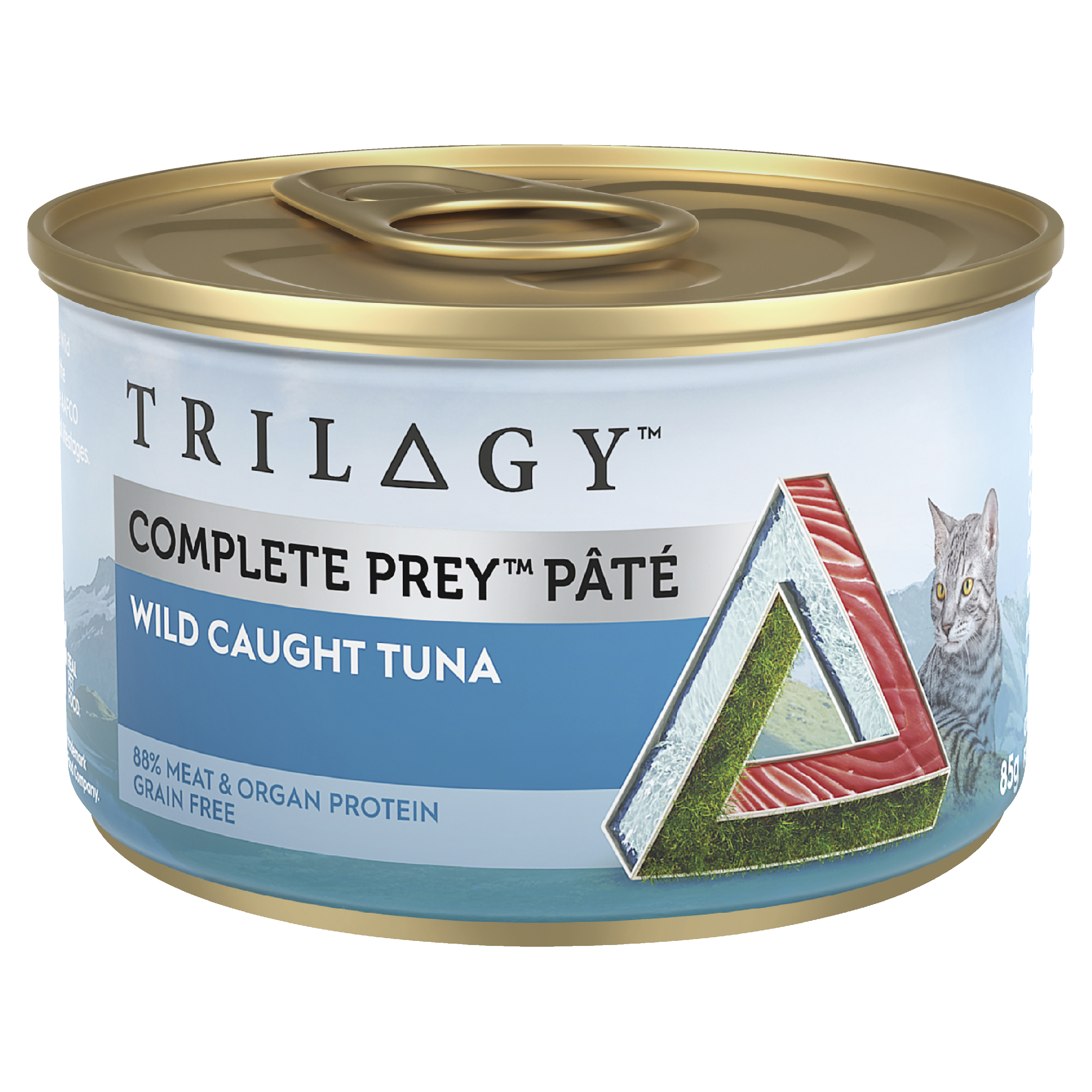 Trilogy Wet Adult Cat Food Complete Prey Pate - Wild Caught Tuna product detail 1