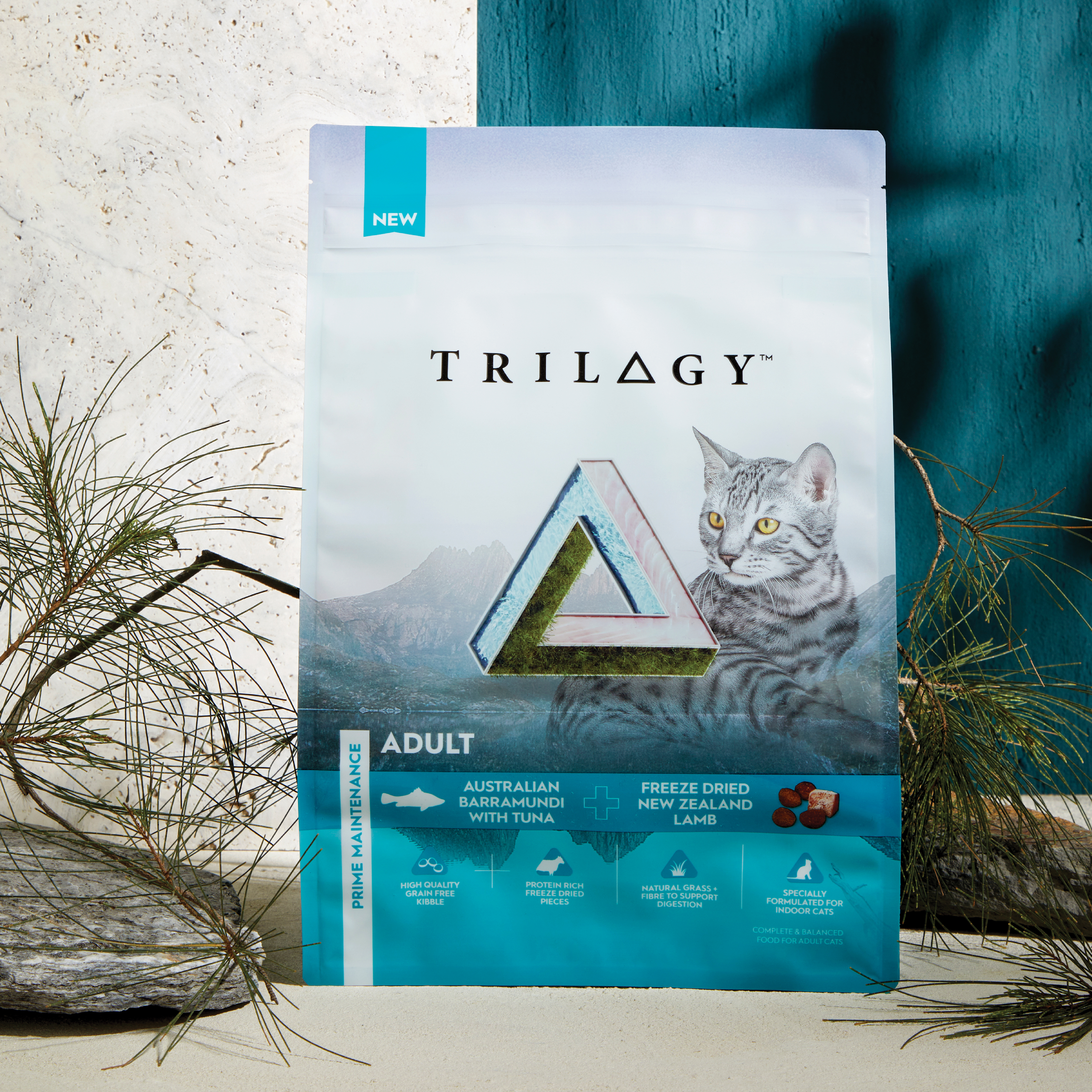 Trilogy Dry Adult Cat Food Australian Barramundi with Tuna + Freeze Dried Lamb product detail 1