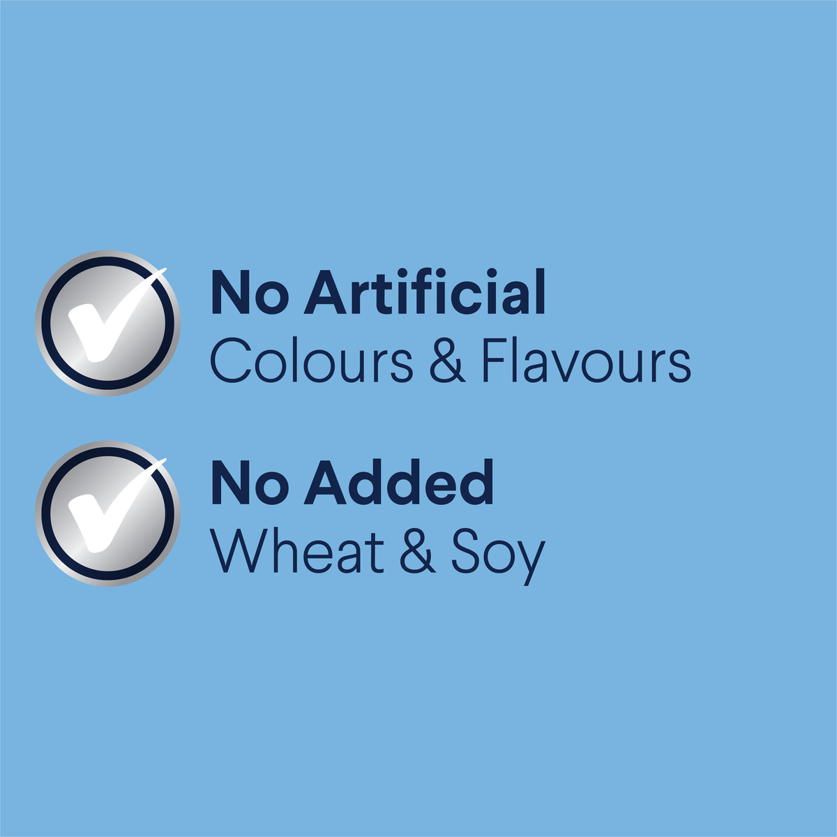 ADVANCE Puppy Small Breed claims: no artificial colours or flavours, no added wheat or soy