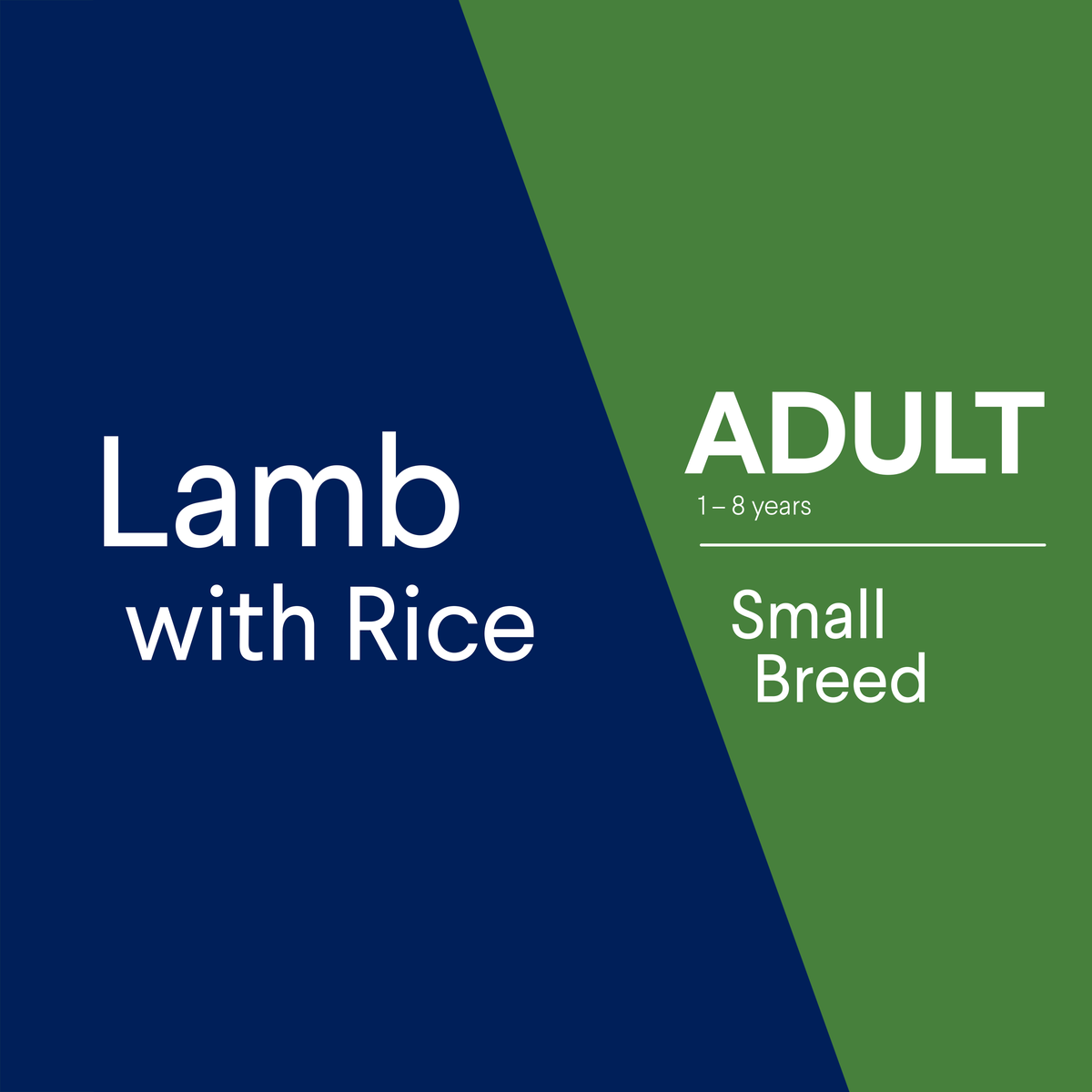ADVANCE Adult Small Breed Lamb with Rice pack banner graphic