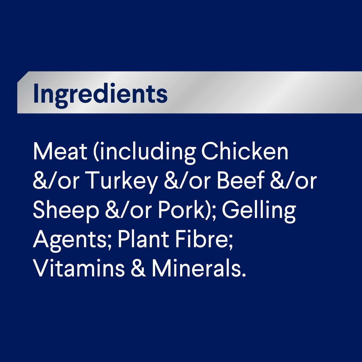 ADVANCE Adult with Turkey ingredients panel
