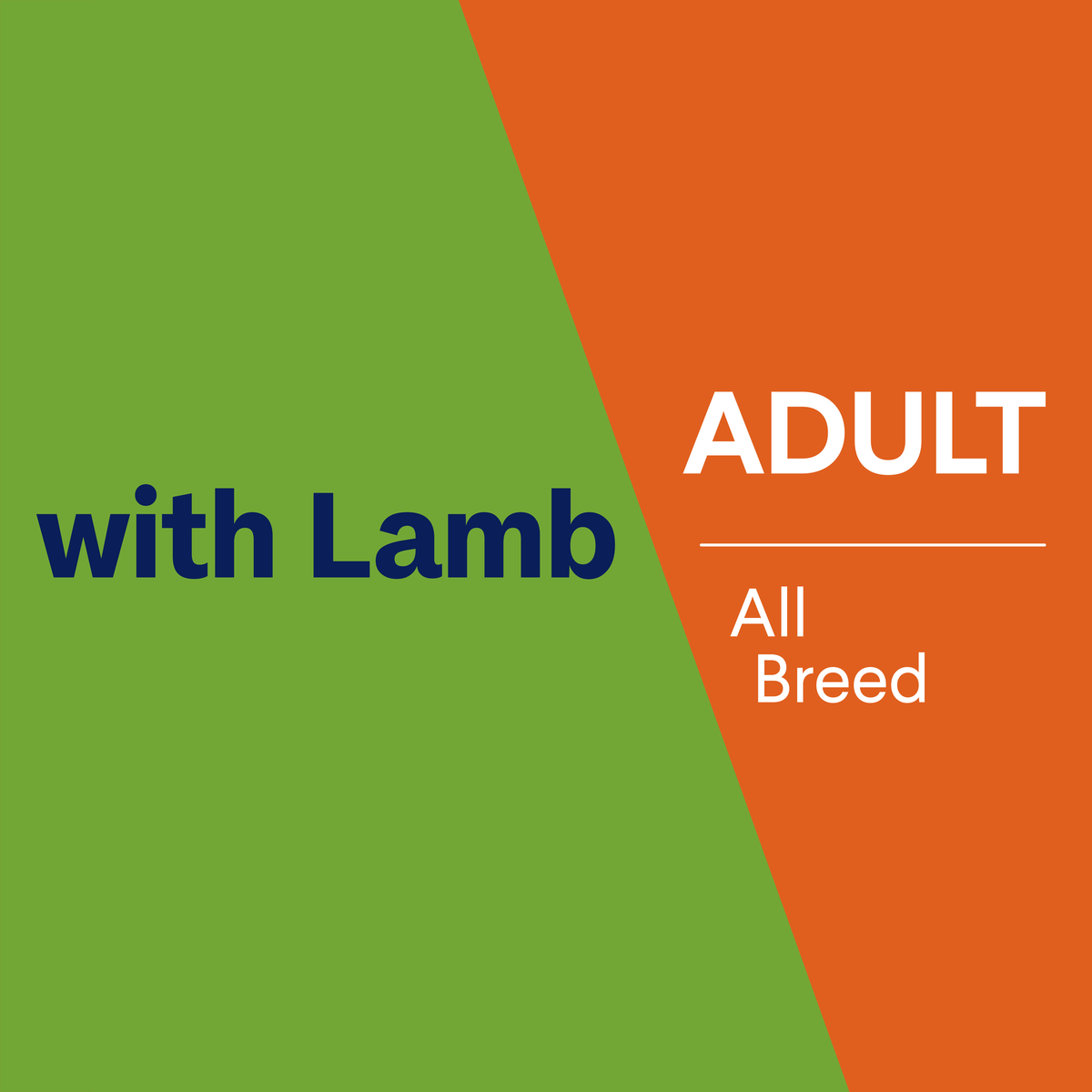 ADVANCE Adult All Breed with Lamb pack banner graphic