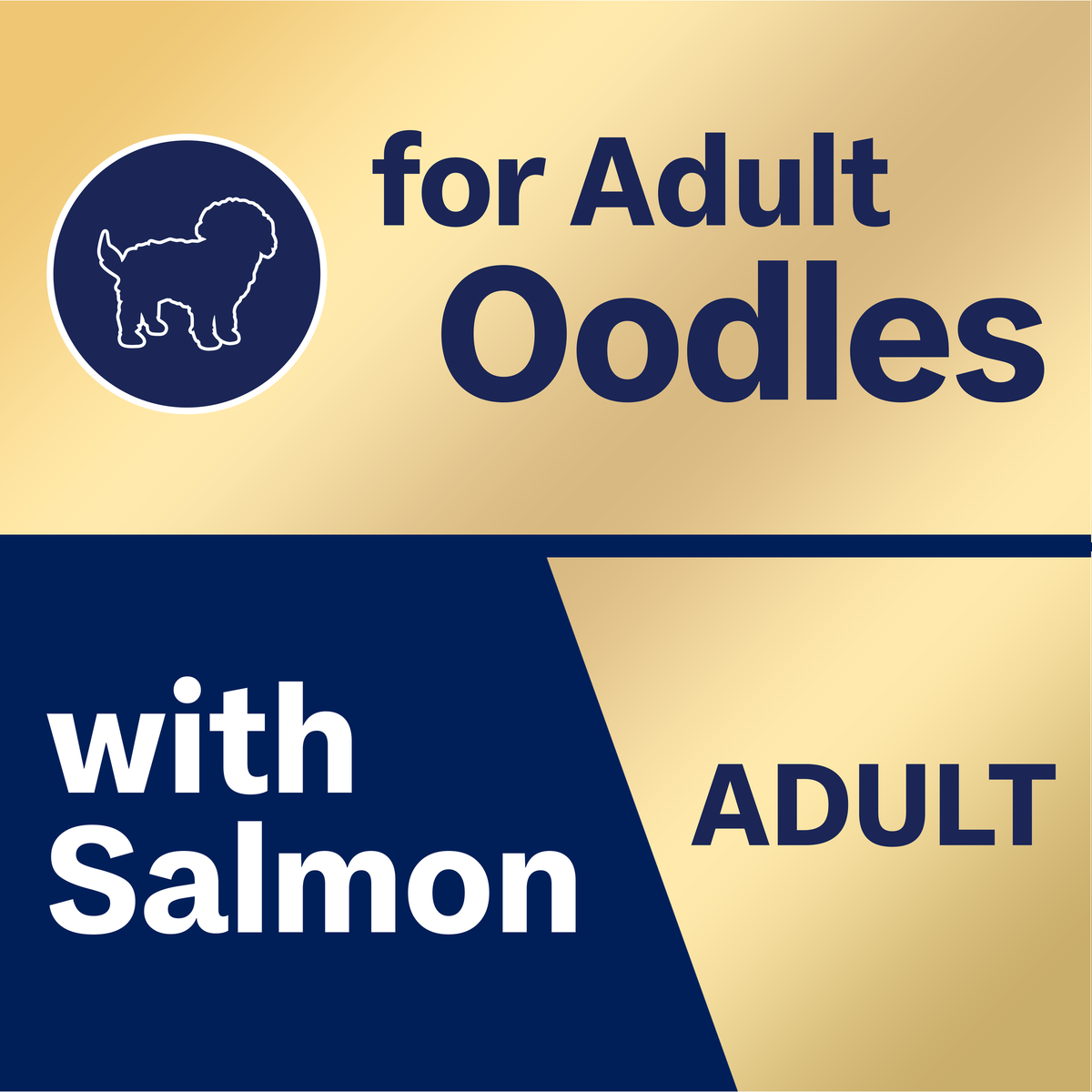 ADVANCE for Adult Oodles with Salmon pack banner graphic