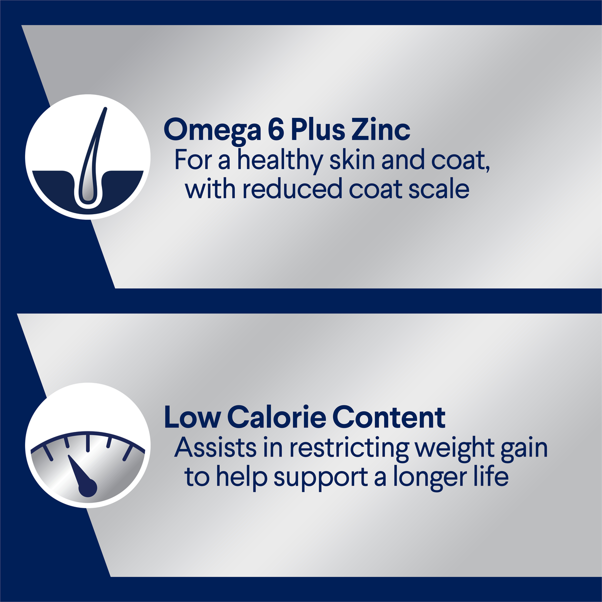 ADVANCE Healthy Weight wet dog food benefits: omega 6 plus zinc, low calorie content