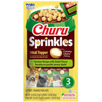 Inaba Churu Sprinkles Chicken Recipe with Dashi Flavour, front of the 3-sachet pack