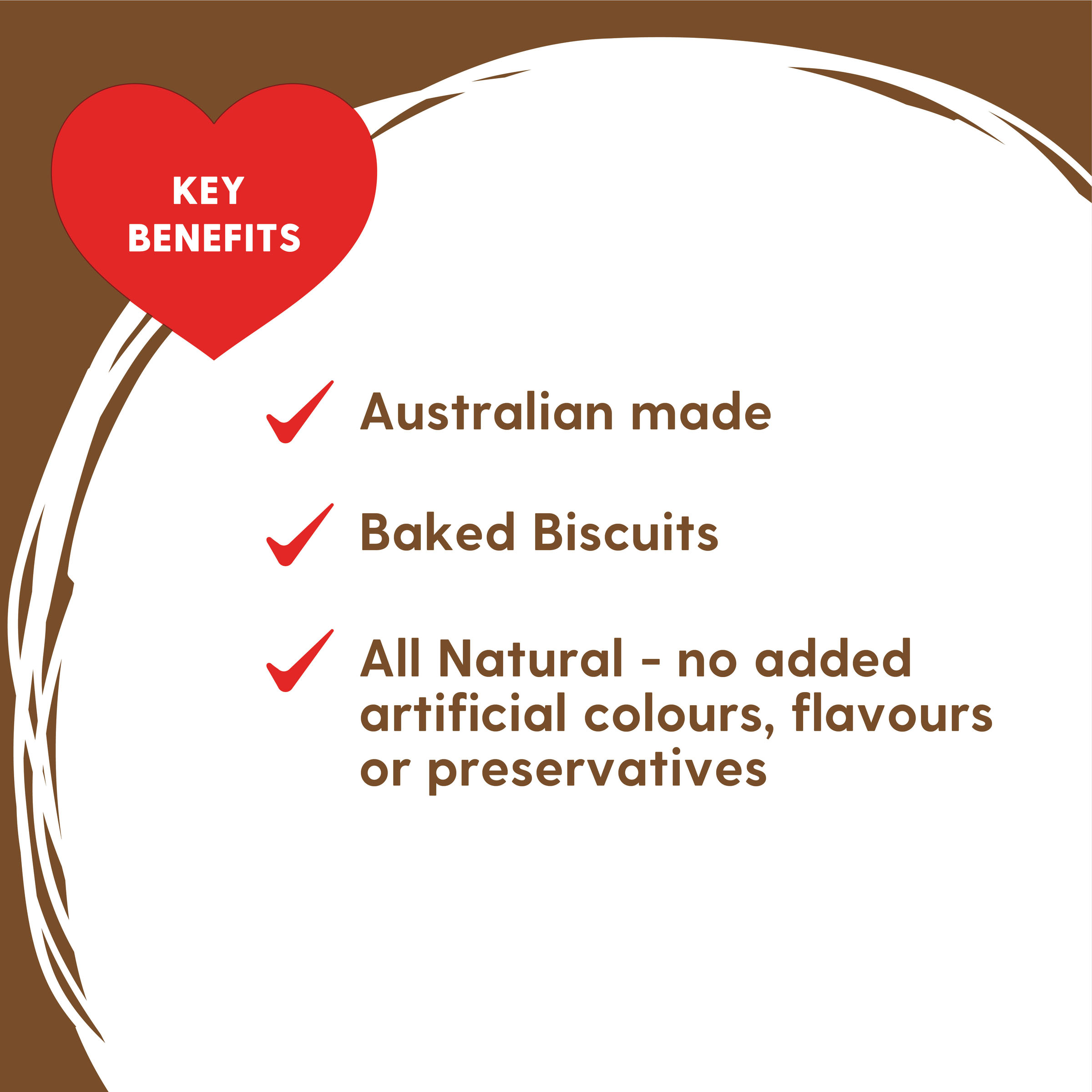 Love'em Liver Brownie Dog Treats product detail 1