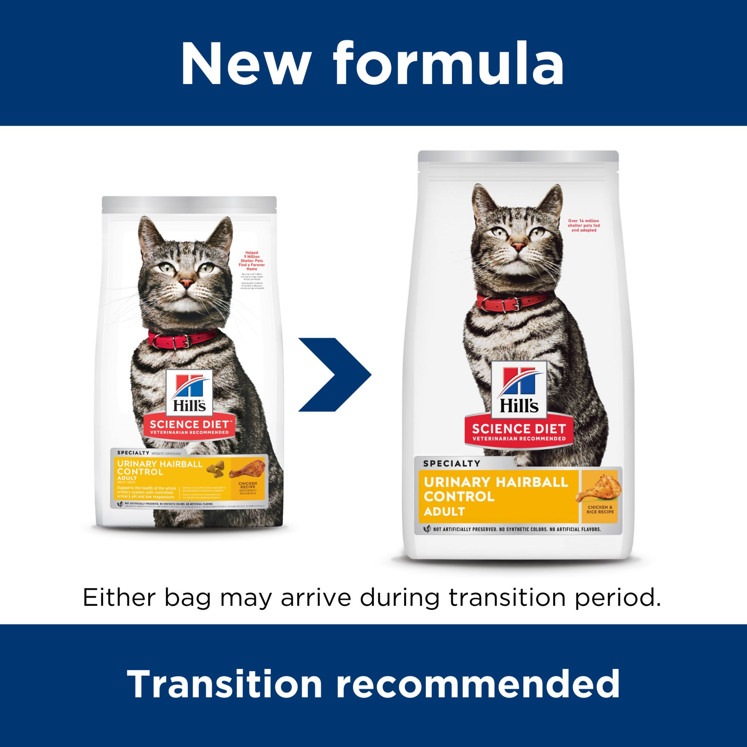 Hill's Science Diet Dry Cat Food Adult Urinary Hairball Control product detail 1