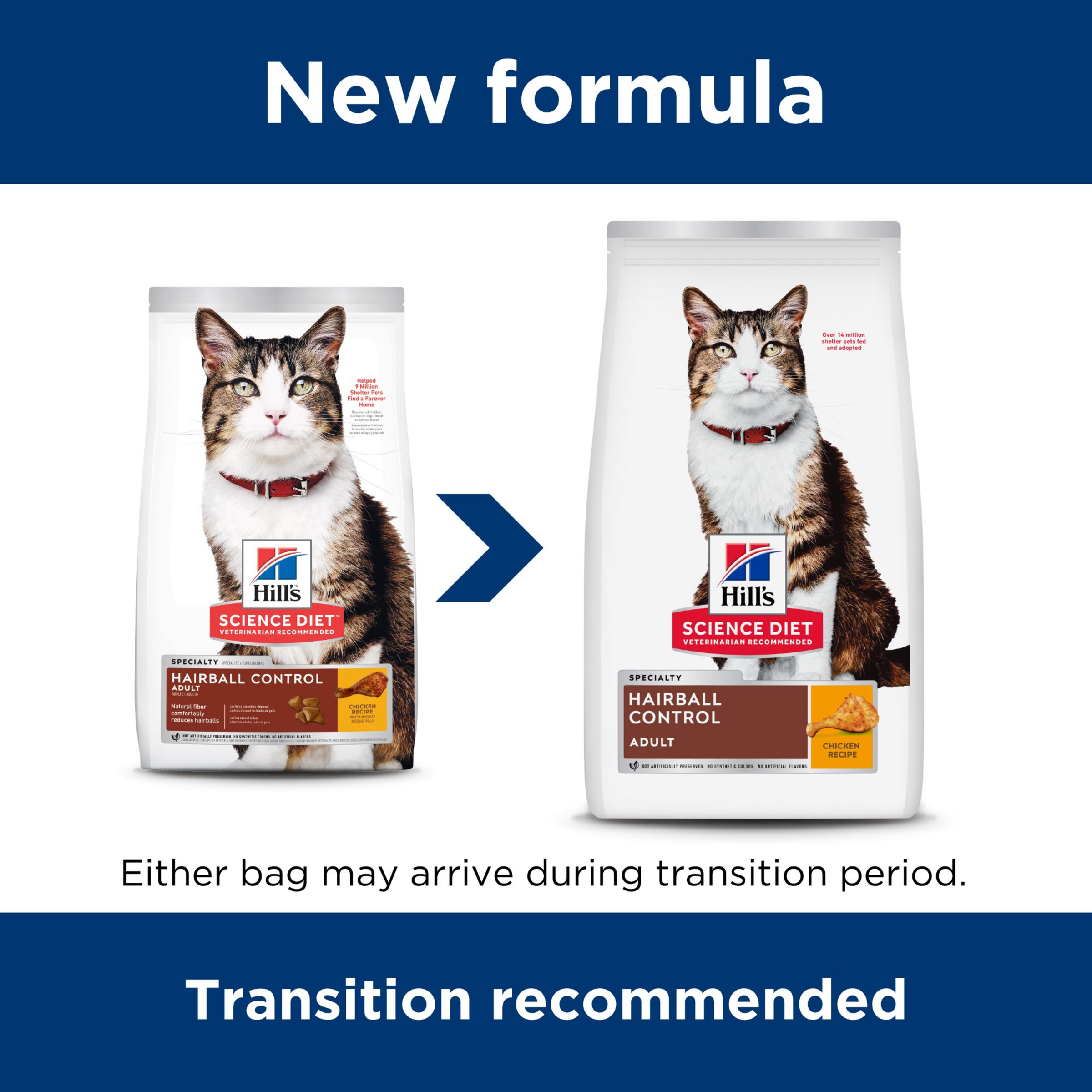 Hill's Science Diet Dry Cat Food Adult Hairball Control product detail 1