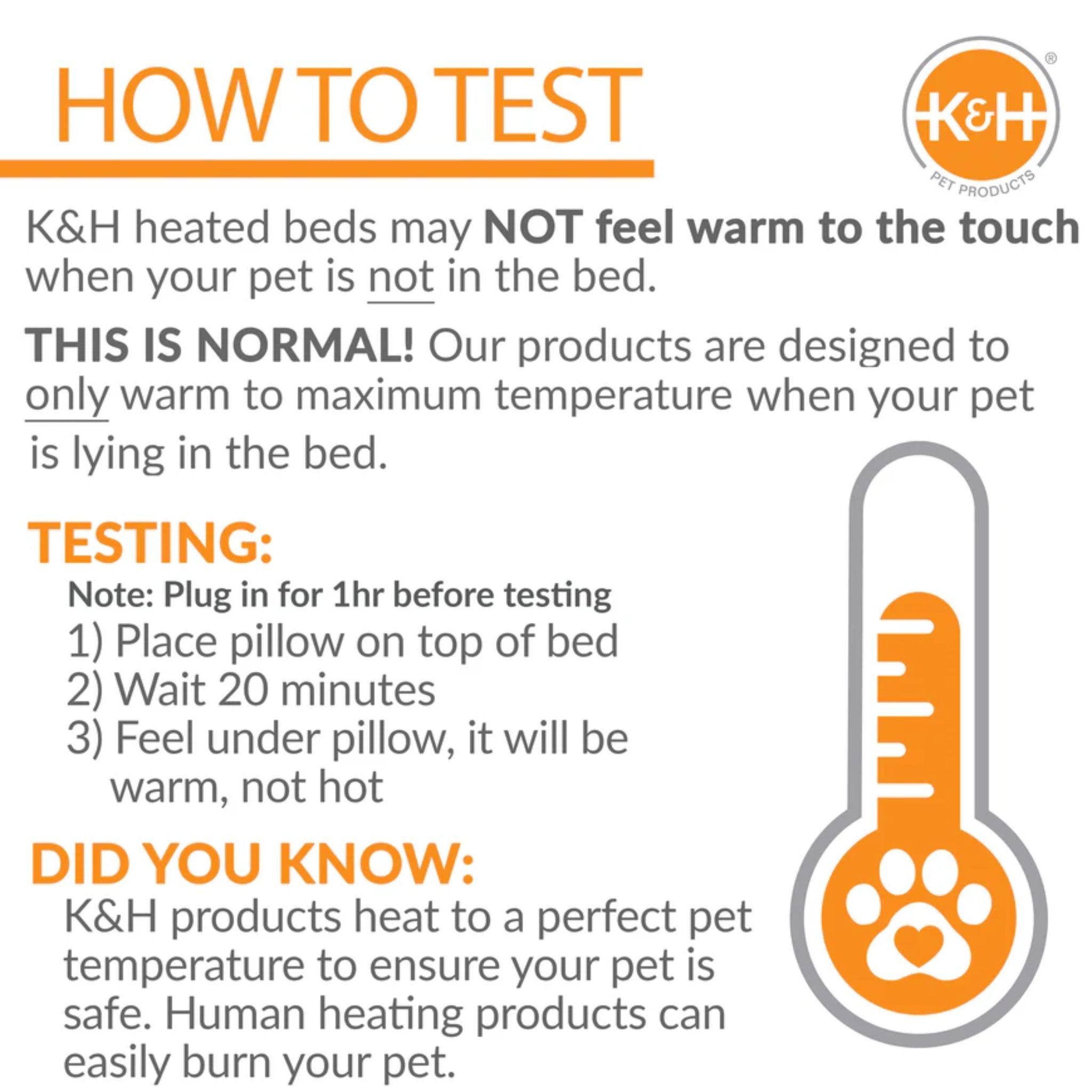 K&H Thermo-Snuggly Sleeper Heated Dog Bed