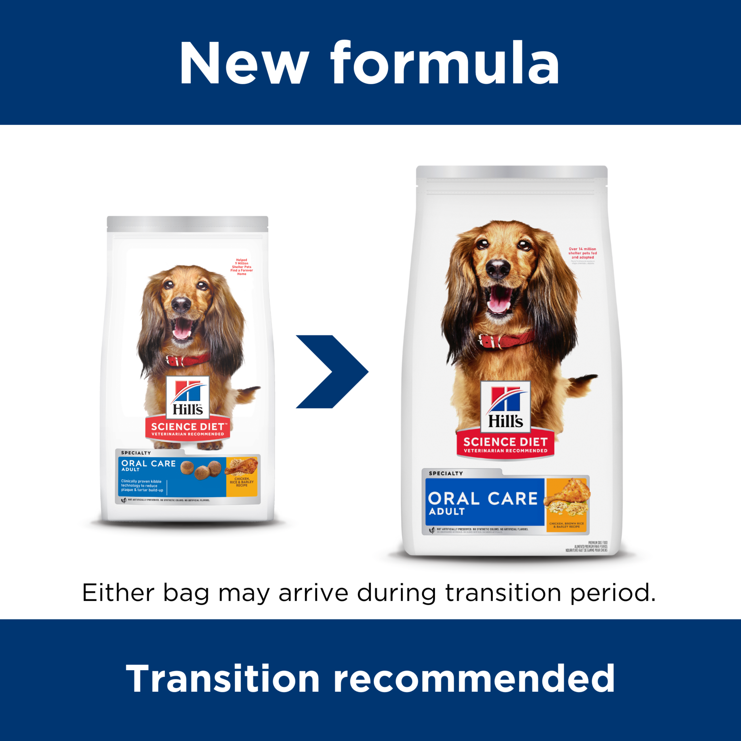 Hill's Science Diet Dry Dog Food Adult Oral Care product detail 1