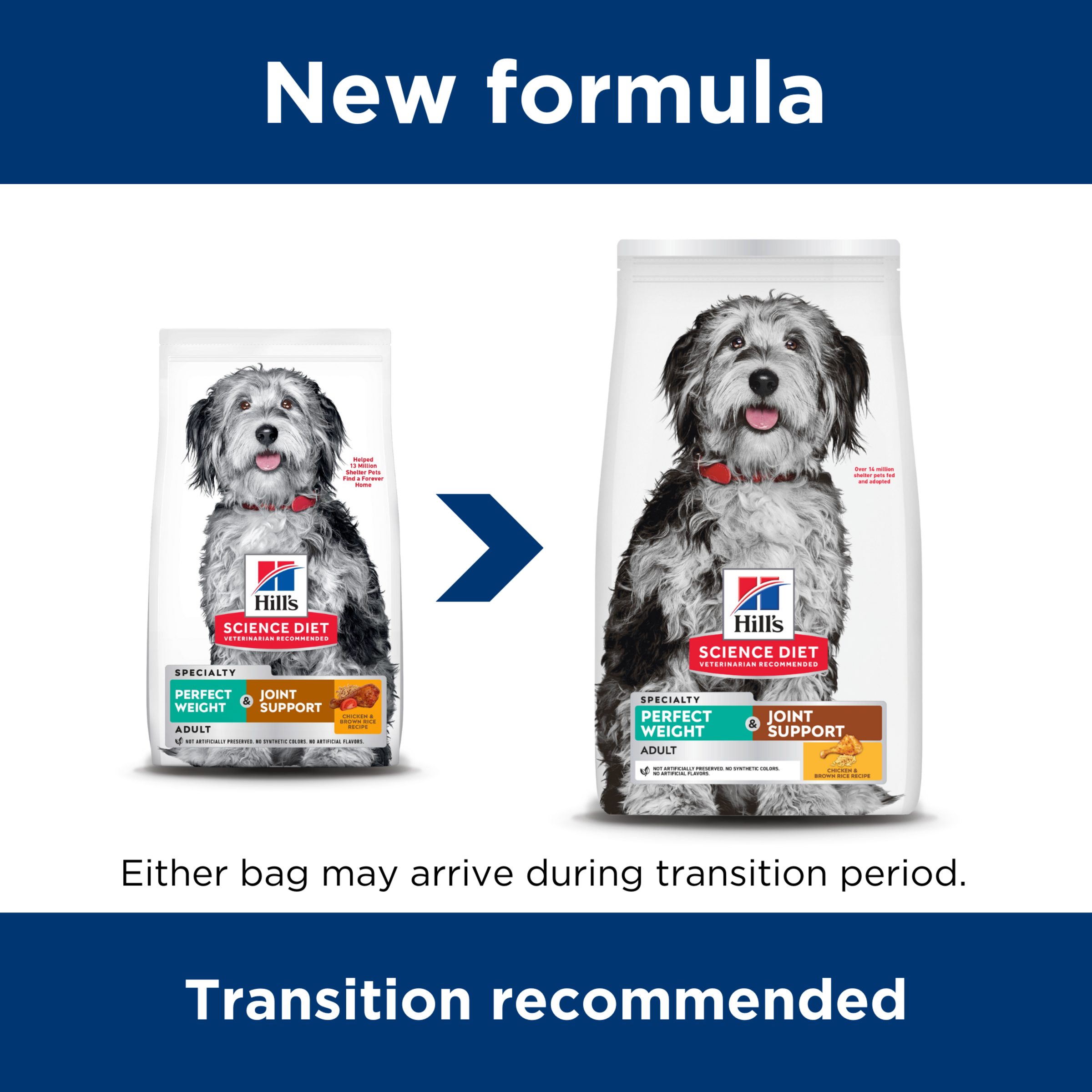 Hill's Science Diet Dry Dog Food Adult Perfect Weight & Joint Support Chicken Recipe product detail 1