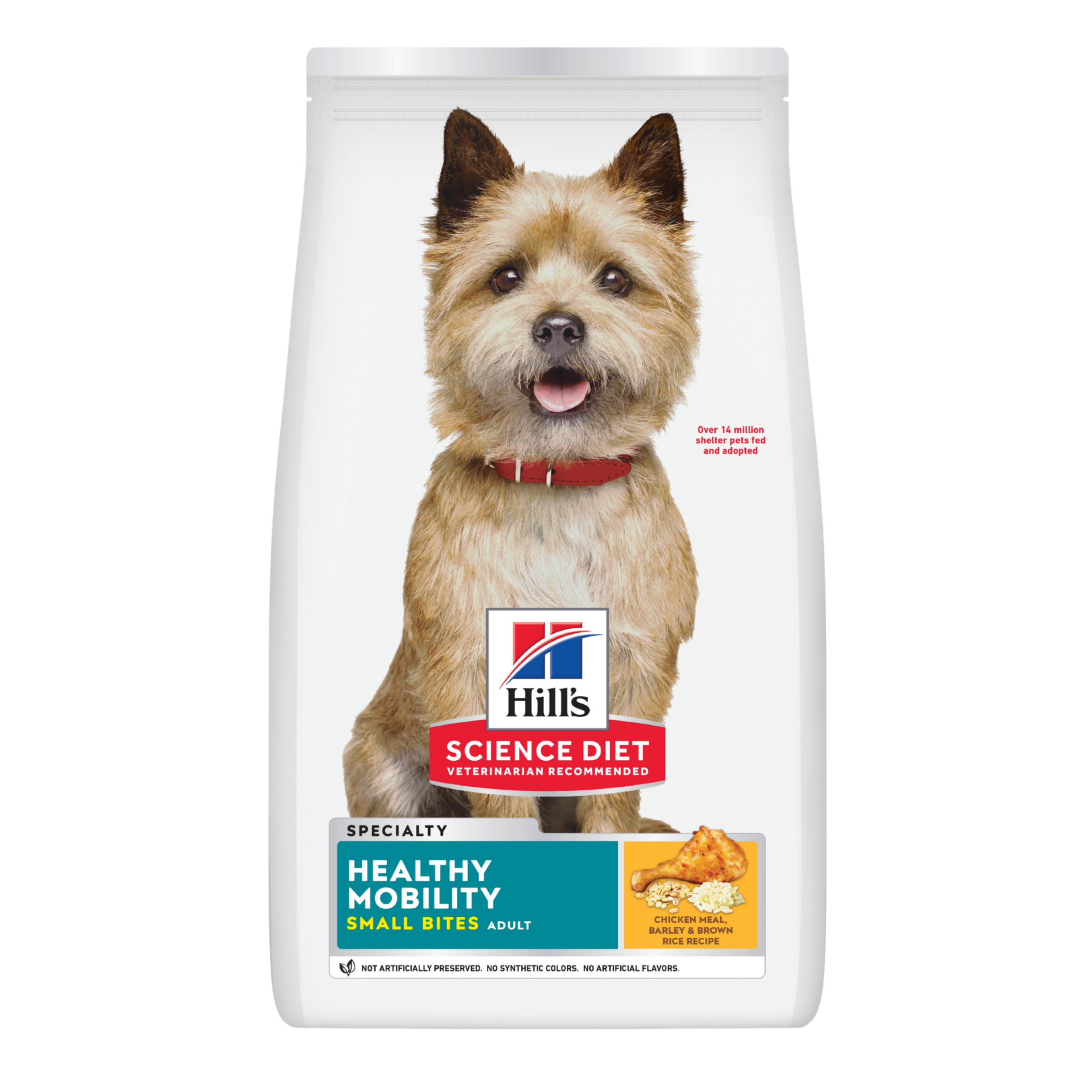 Hill's Science Diet Dry Dog Food Adult Healthy Mobility Small Bites front of pack