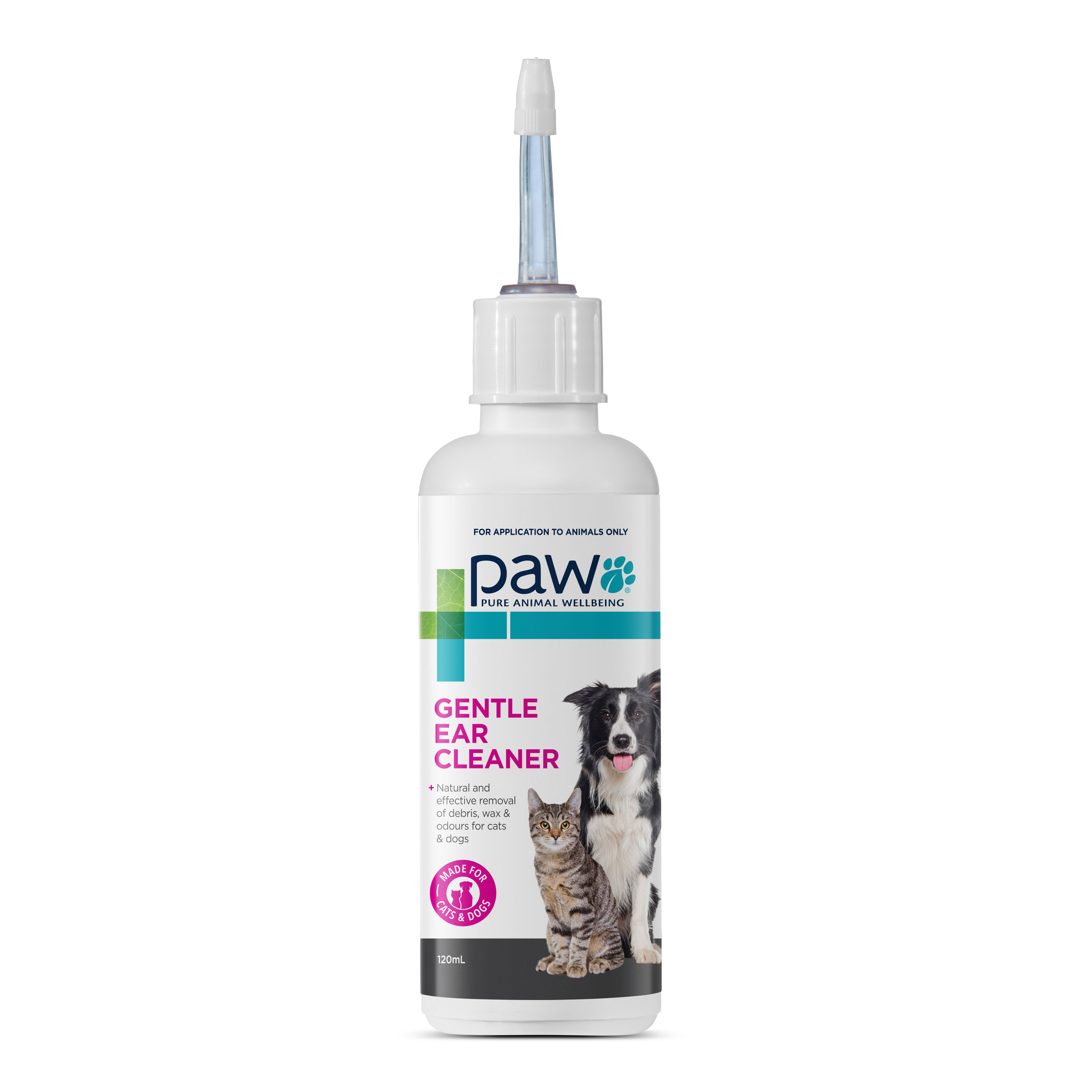 Paw By Blackmores Gentle Ear Cleaner for Cats & Dogs front of pack