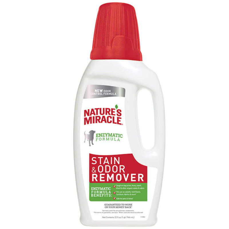 Nature's Miracle Dog Stain & Odor Remover - 946ml | PeekAPaw Pet Supplies