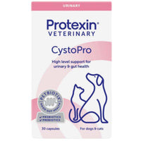 Protexin Veterinary CystoPro urinary support capsules for dogs and cats, 30 capsule pack