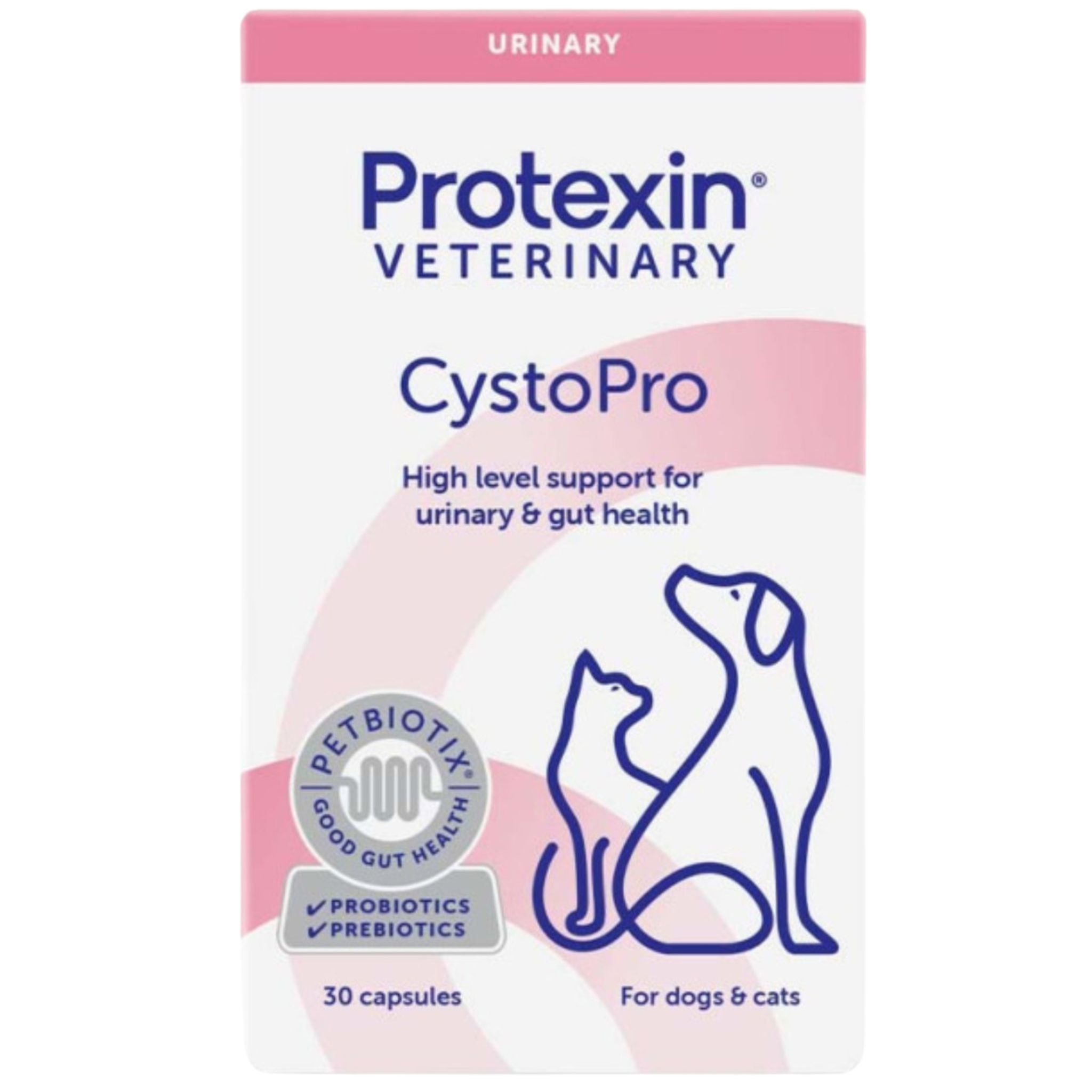 Protexin Veterinary Cystopro Urinary Support Capsules for Dogs and Cats