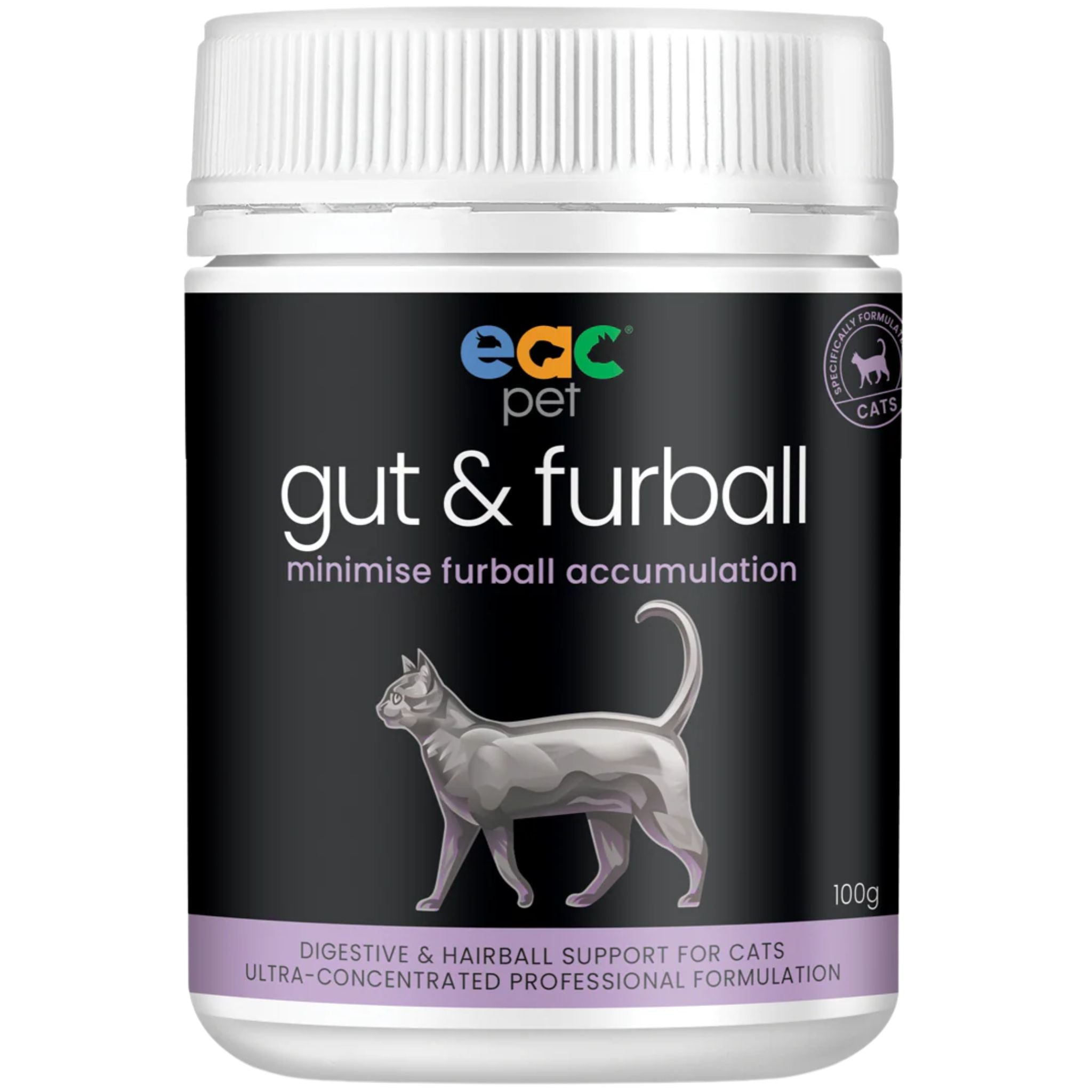 EAC Animal Care Gut and Furball Support for Cats
