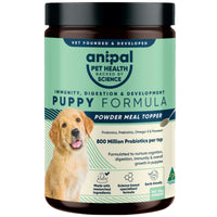 Anipal Puppy Formula Powder Meal Topper, 135g jar with 800 million probiotics per teaspoon