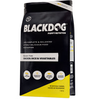 BlackDog Puppy Food Chicken Rice & Vegetables packaging front