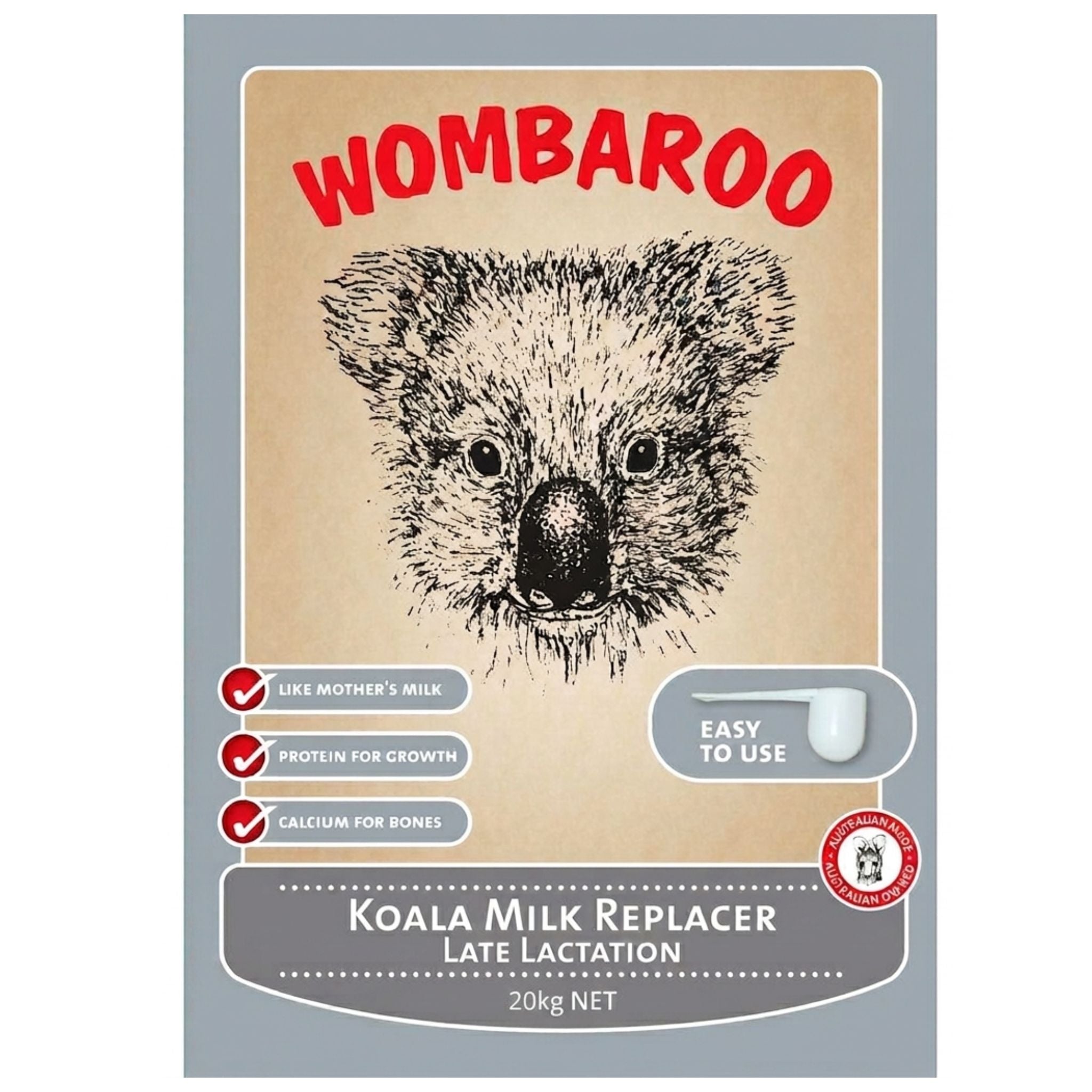 Wombaroo Koala Milk Replacer Late Lactation