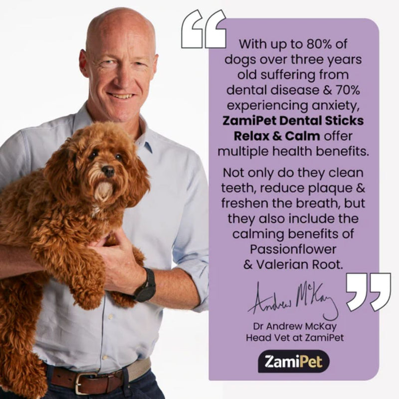 Zamipet Dental Sticks Relax & Calm for Medium/Large Dogs