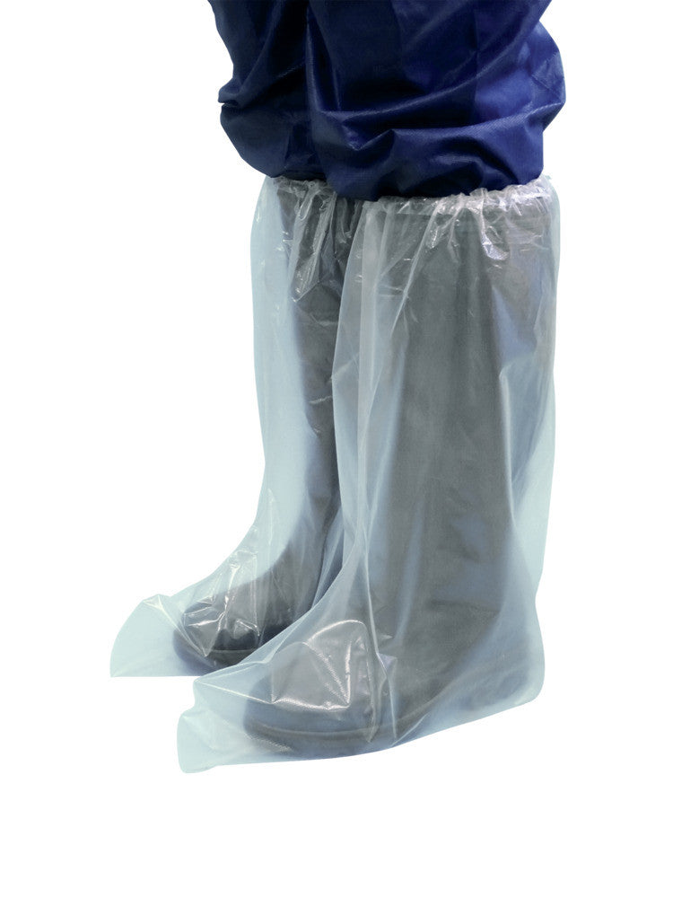Genia Polyboot disposable plastic boot covers
