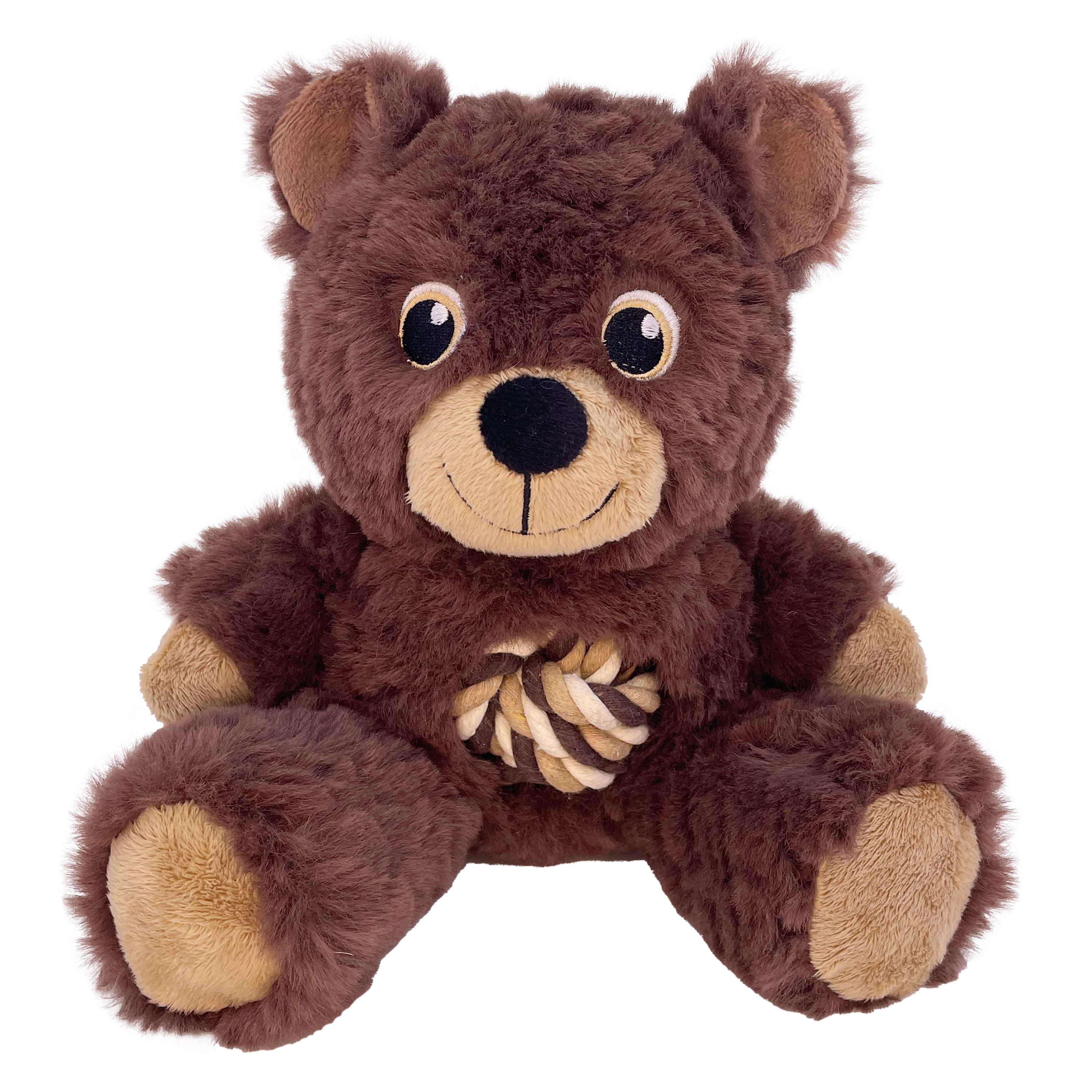 KONG Dog Toys Knots Teddy Assorted product shot on a white background