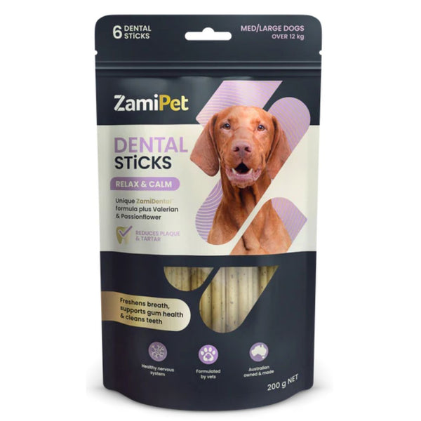 Zamipet Dental Sticks Relax & Calm for Medium/Large Dogs