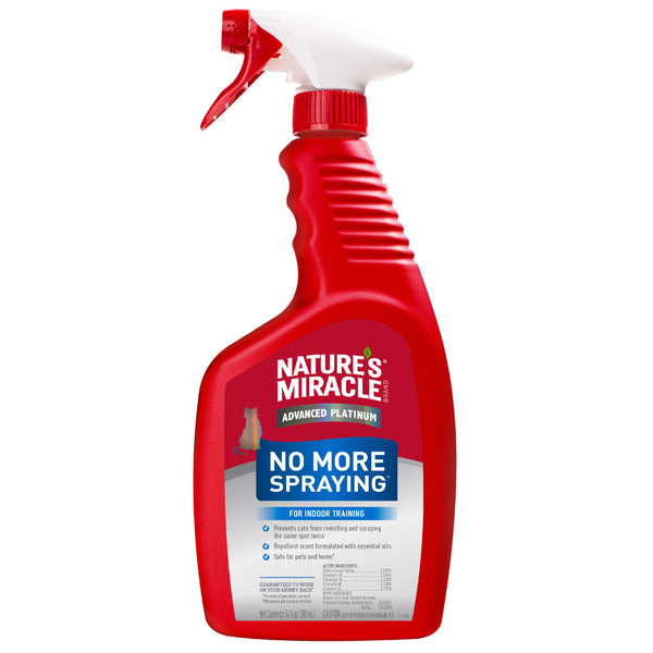 Nature's Miracle Advanced Platinum No More Spraying for Cats - 709ml | PeekAPaw Pet Supplies